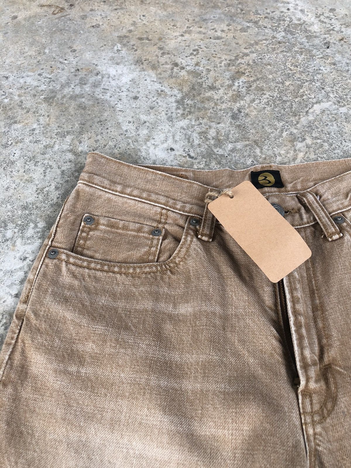 If Six Was Nine Japanese Big John Flared Jeans Distressed Jeans Size US 30 / EU 46 - 21 Thumbnail