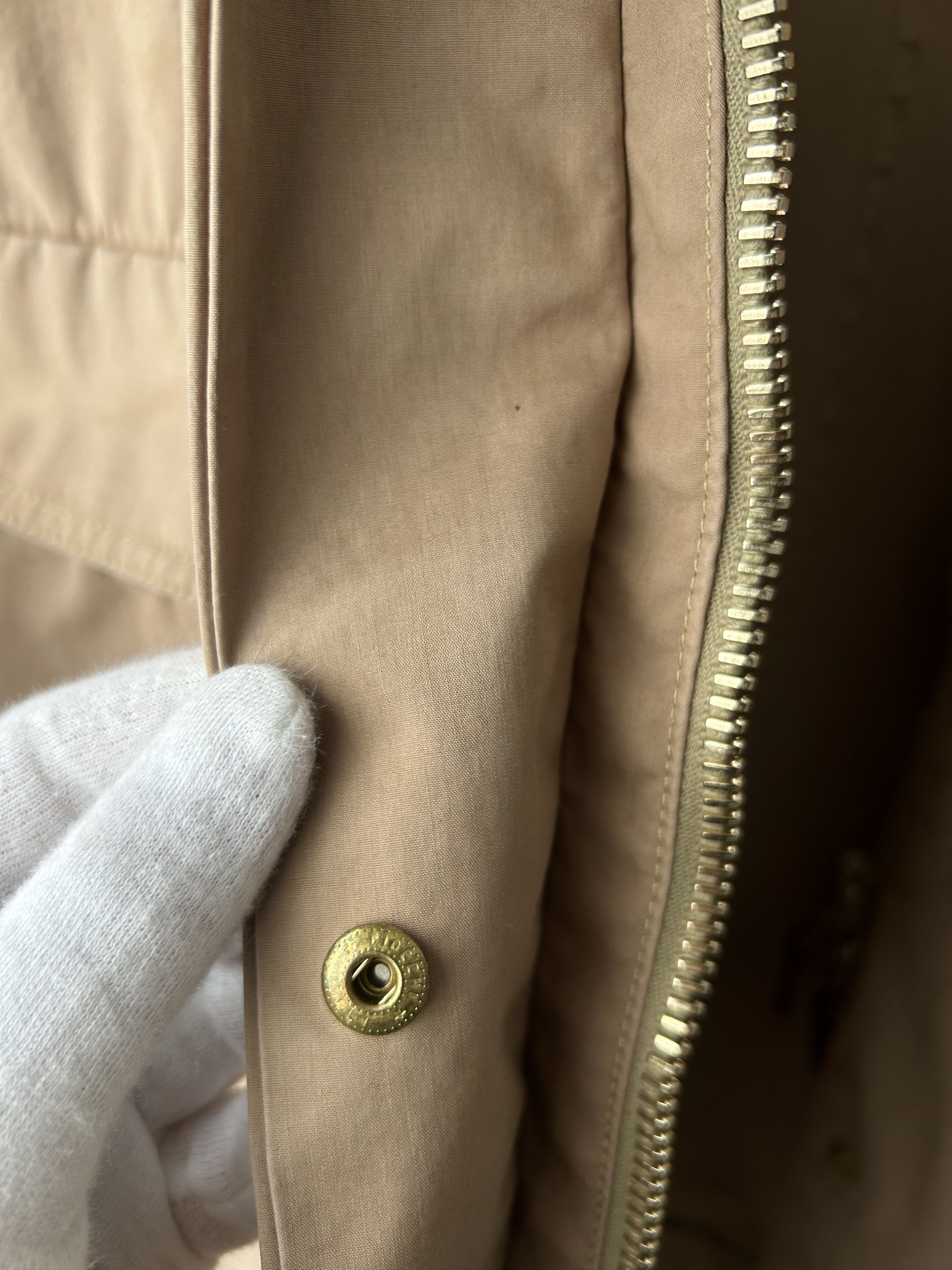 Moncler Moncler Beige Lightweight Coat / Trench Size M / US 6-8 / IT 42-44 - 14 Thumbnail