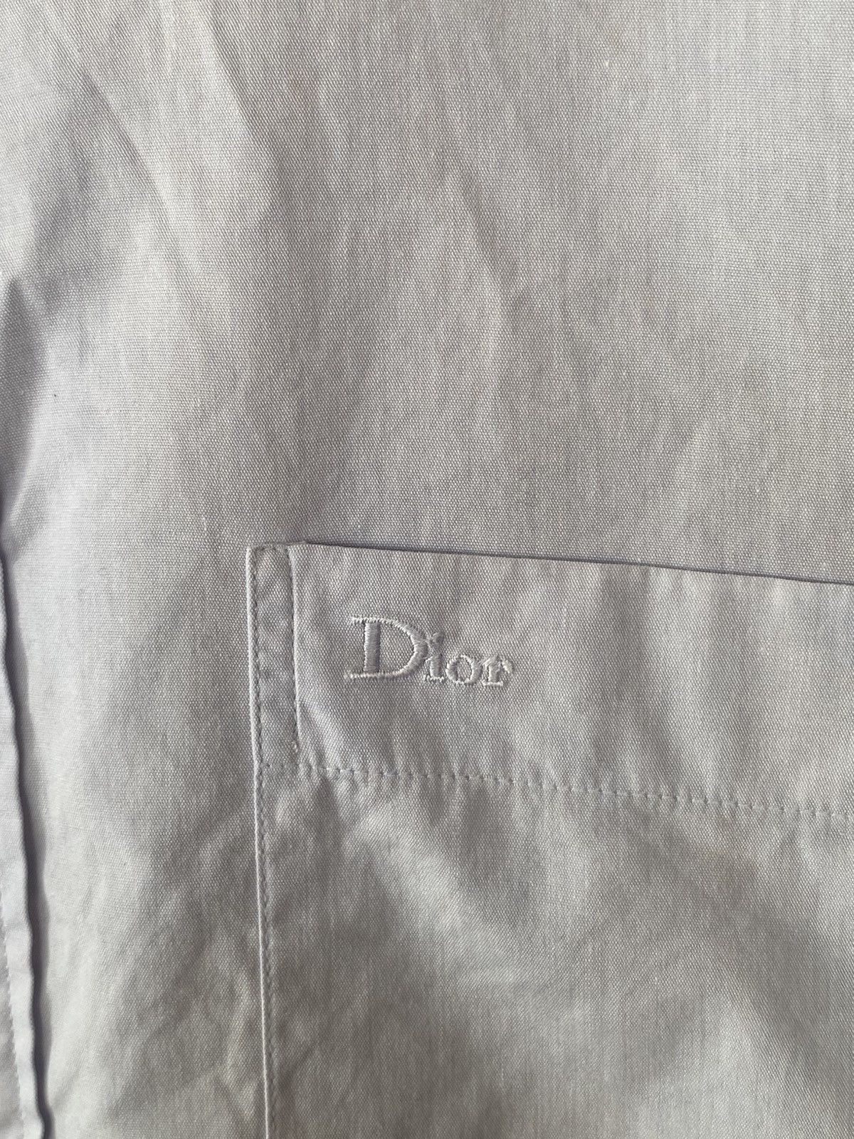 Christian Dior Monsieur Vintage Christian Dior Monsieur Dress Shirt Light Blue White Collar & Cuffs Size US M / EU 48-50 / 2 - 3 Thumbnail