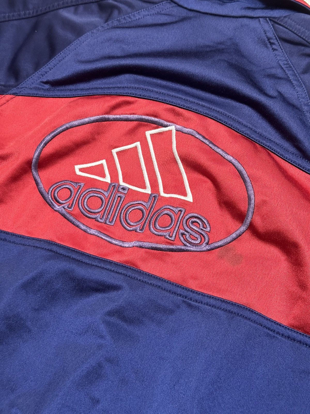 Adidas Vintage Adidas 90s Track Jacket Big Logo Style Size US L / EU 52-54 / 3 - 6 Thumbnail