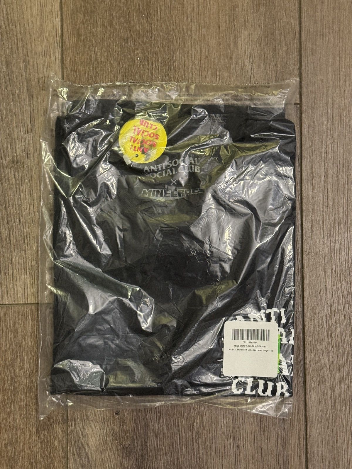 Anti Social Social Club Anti Social Social Club x Minecraft Creeper Head Logo Tee Size US S / EU 44-46 / 1 - 3 Thumbnail