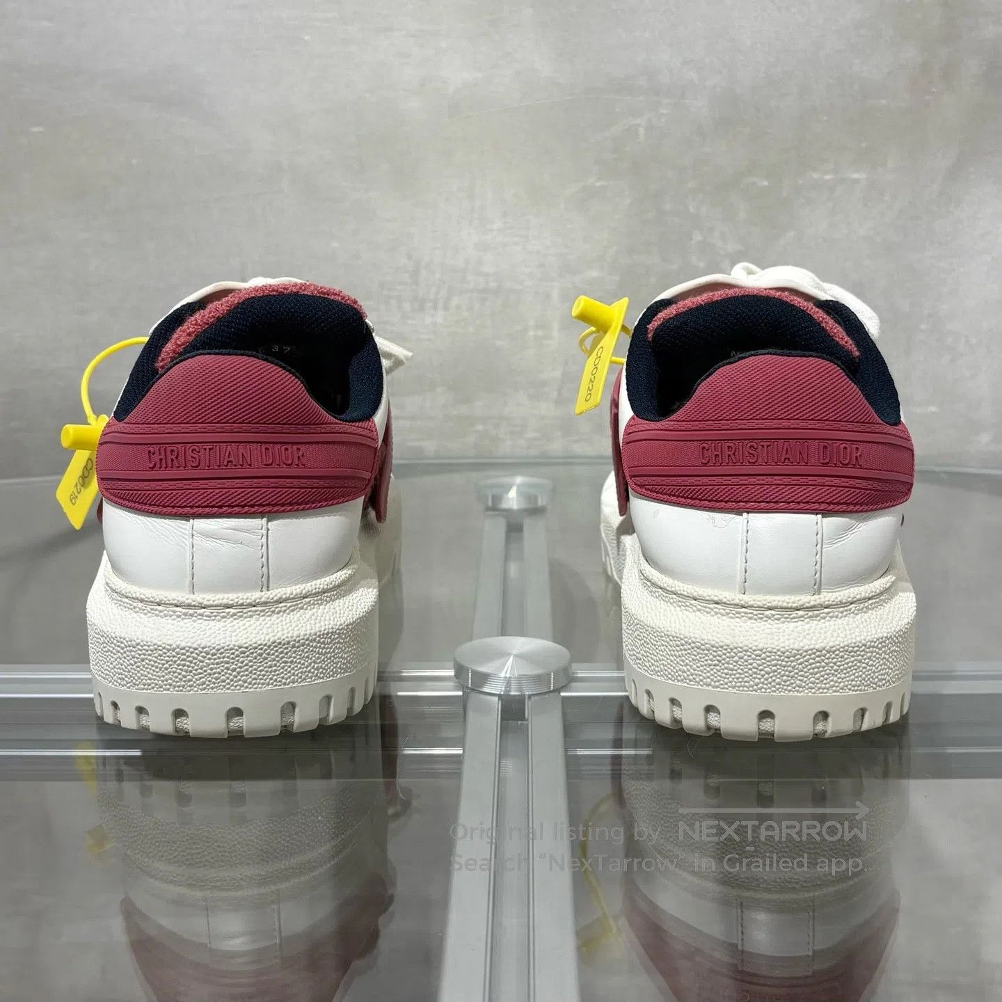 Dior Dior Shell-headboard shoes White-red Size US 6.5 / IT 36.5 - 6 Thumbnail