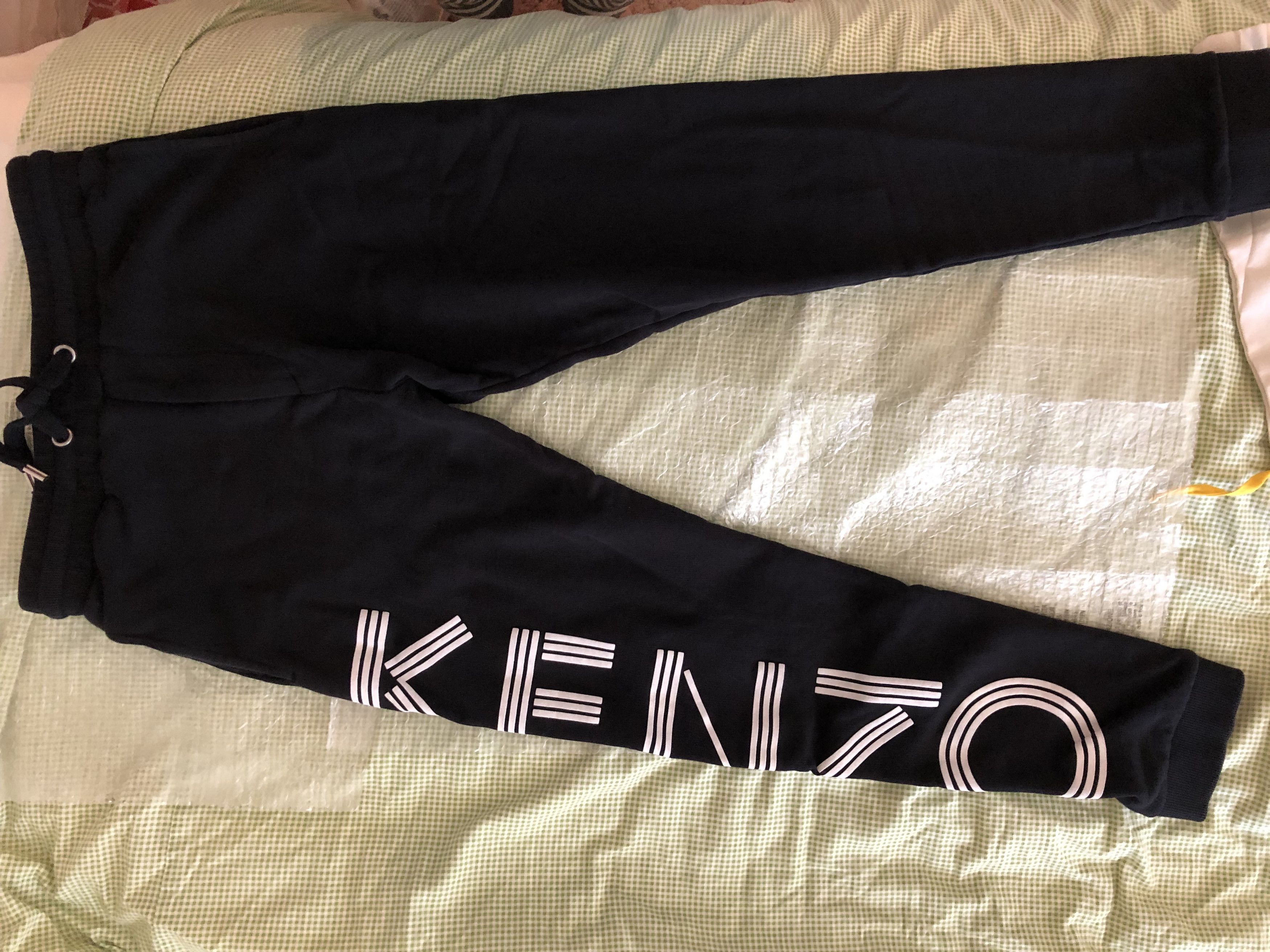 Kenzo KENZO BLACK JOGPANTS Size US 28 / EU 44 - 1 Thumbnail