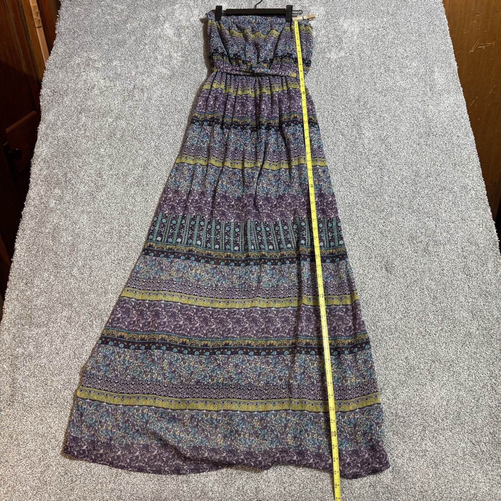 Other Umgee Dress M Boho Strapless Maxi Peasant Hippie Festival Size M / US 6-8 / IT 42-44 - 3 Thumbnail