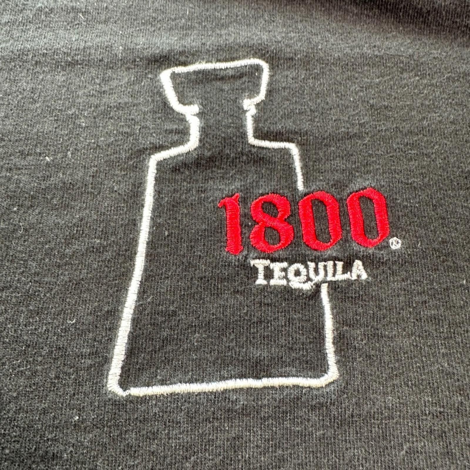 Other 1800 Tequila T Shirt Mens XL Black Short Sleeve 100% Blue Size US XL / EU 56 / 4 - 6 Thumbnail