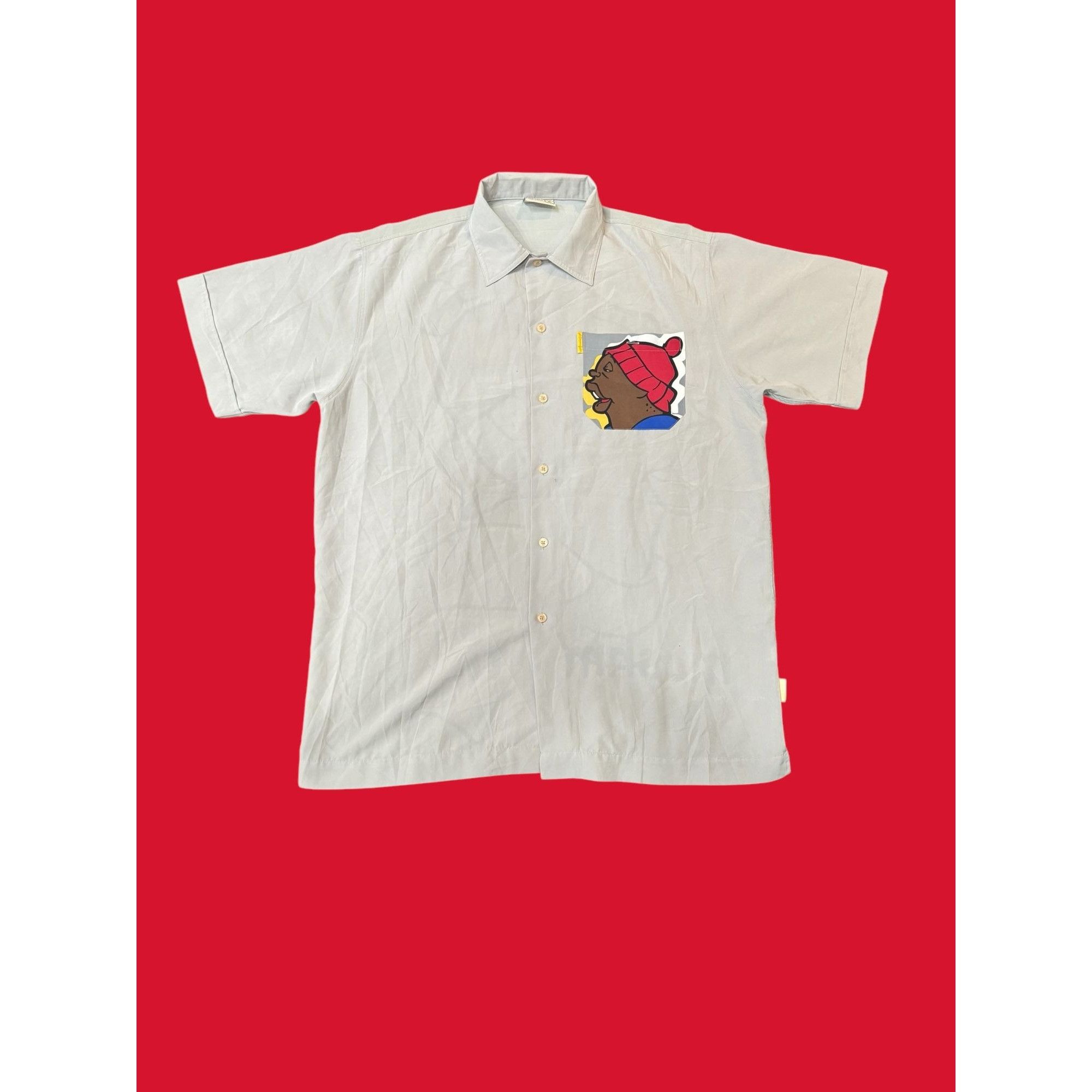 FUBU Mush Mouth Button Up