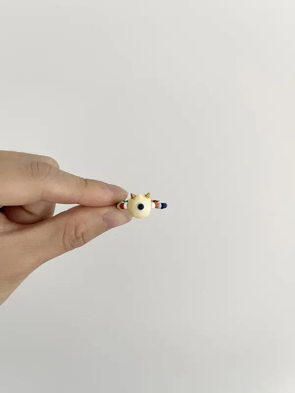 VIBE Vintage Baby Evil Giant Eye Ring Size ONE SIZE - 1 Thumbnail