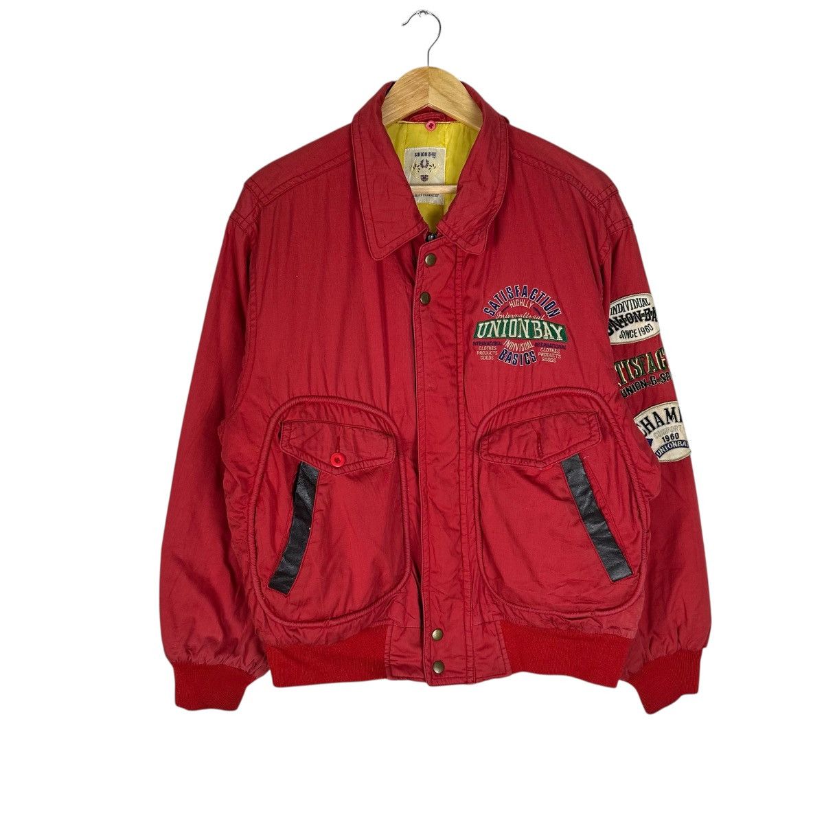 Japanese Brand UNION BAY PATCH JACKET LIKE ISSEY MIYAKE Size US L / EU 52-54 / 3 - 2 Thumbnail