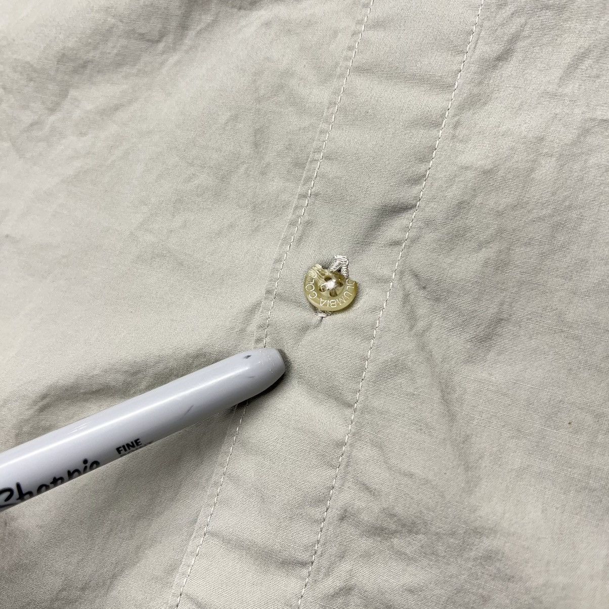 Columbia × Vintage Columbia Shirt Beige PFG Button Fishing Vented Long Sleeve Size US L / EU 52-54 / 3 - 8 Thumbnail