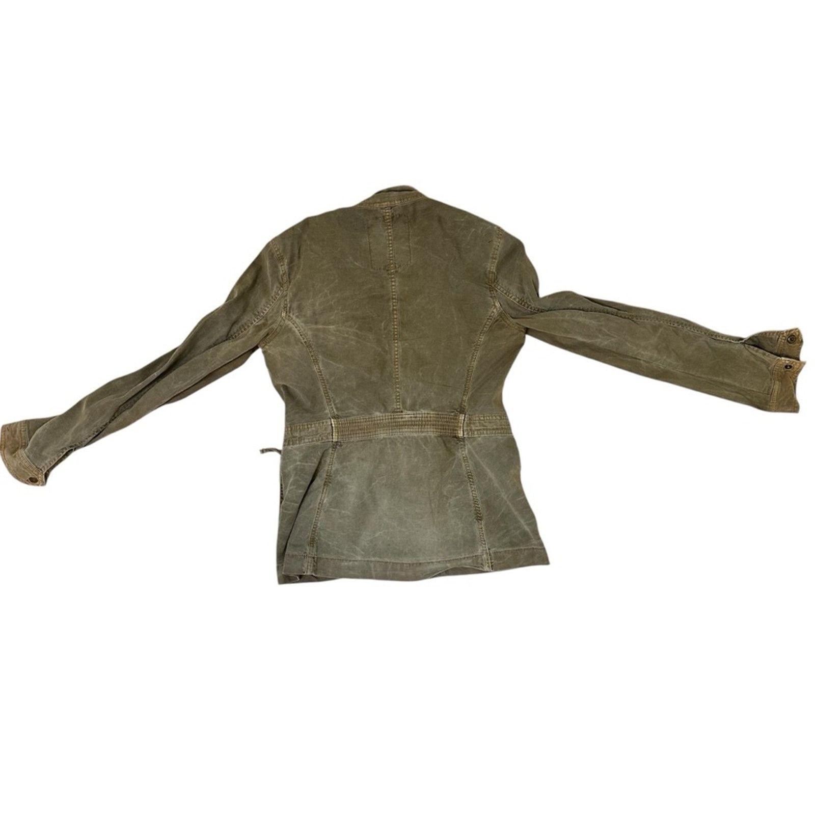 Lucky Brand Lucky Brand Army Green Jacket - Size Small Size S / US 4 / IT 40 - 4 Thumbnail