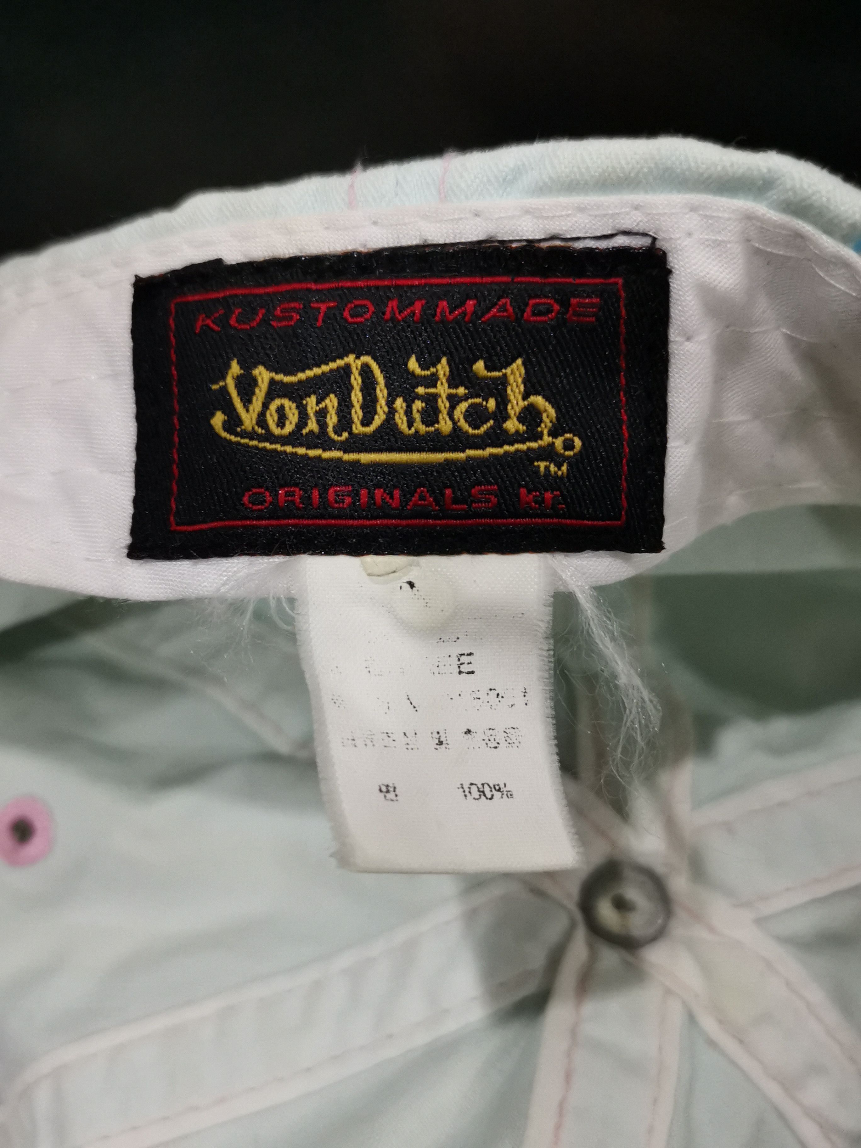 Vintage × Von Dutch Vintage Von Dutch Hats Distressed Design Size ONE SIZE - 7 Thumbnail