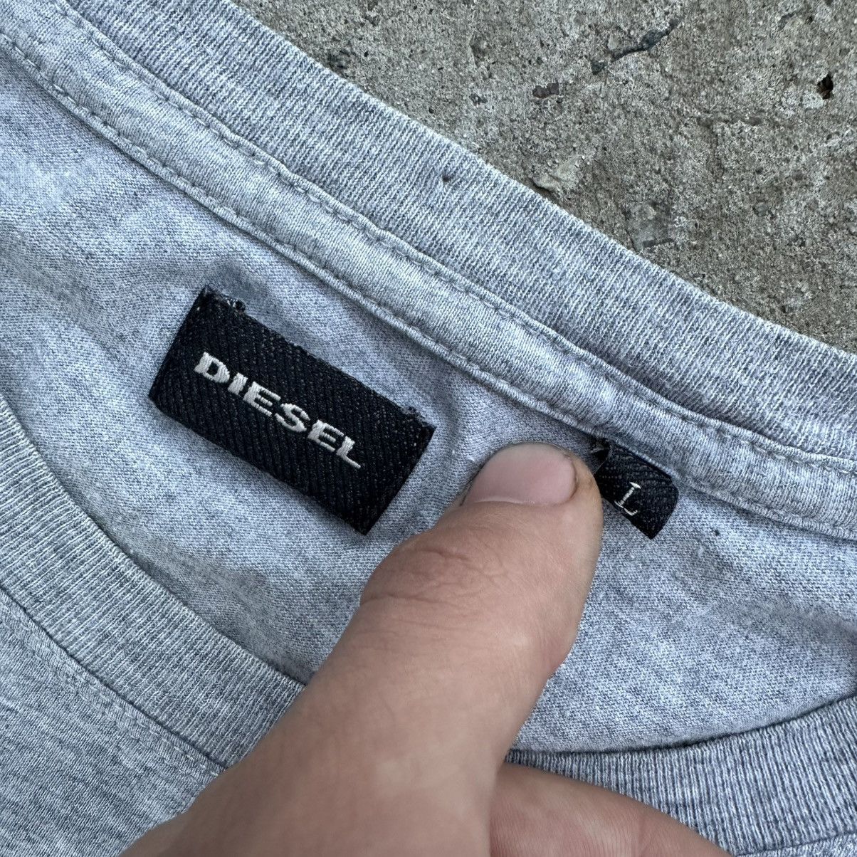 Diesel Vintage Adult Diesel T-shirts Big Logo Size L Y2K 00s USA Size US L / EU 52-54 / 3 - 7 Thumbnail
