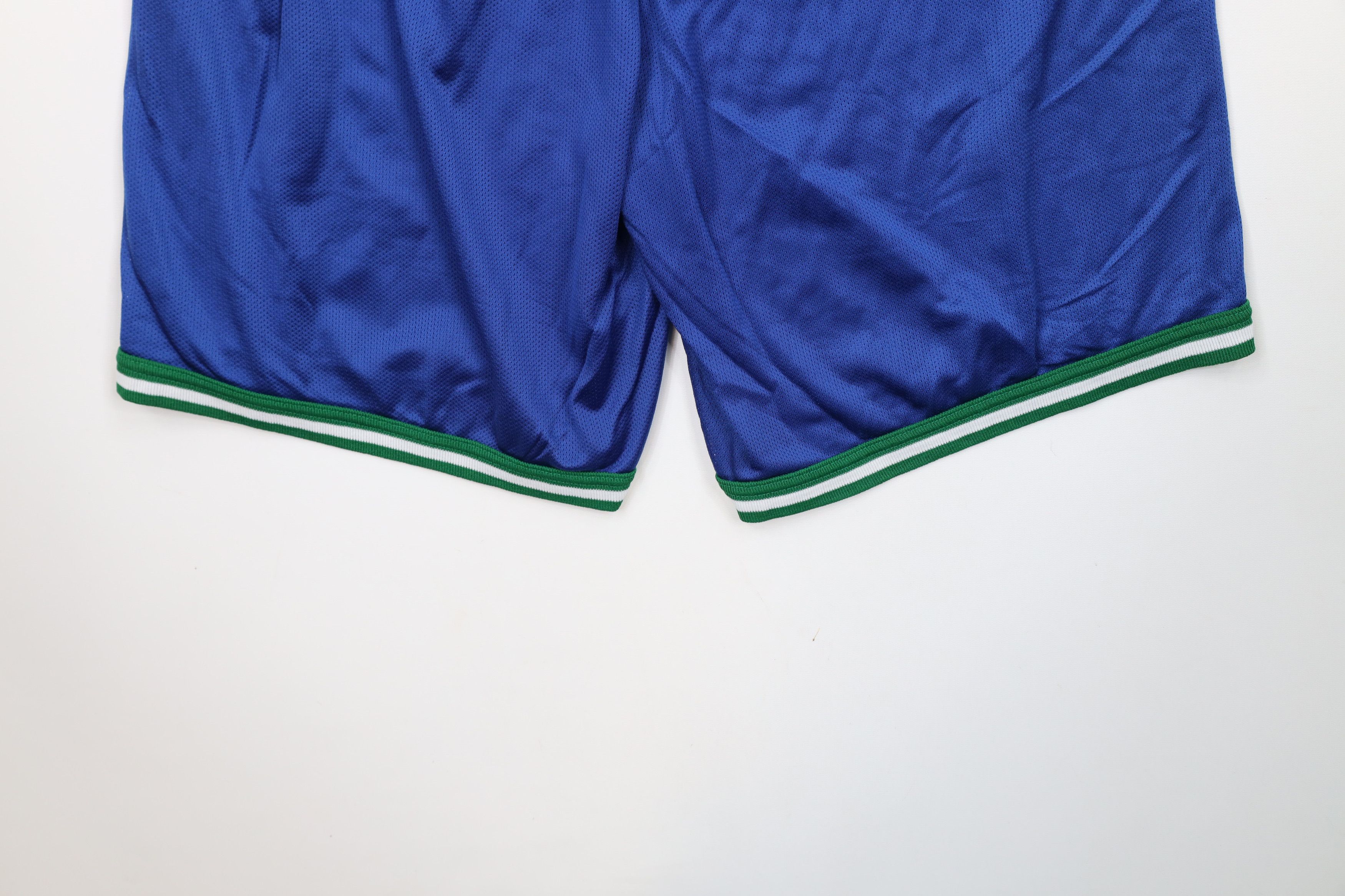 Champion × Vintage Vintage 90s Champion Mavericks Basketball Shorts Blue USA Size US 34 / EU 50 - 13 Thumbnail