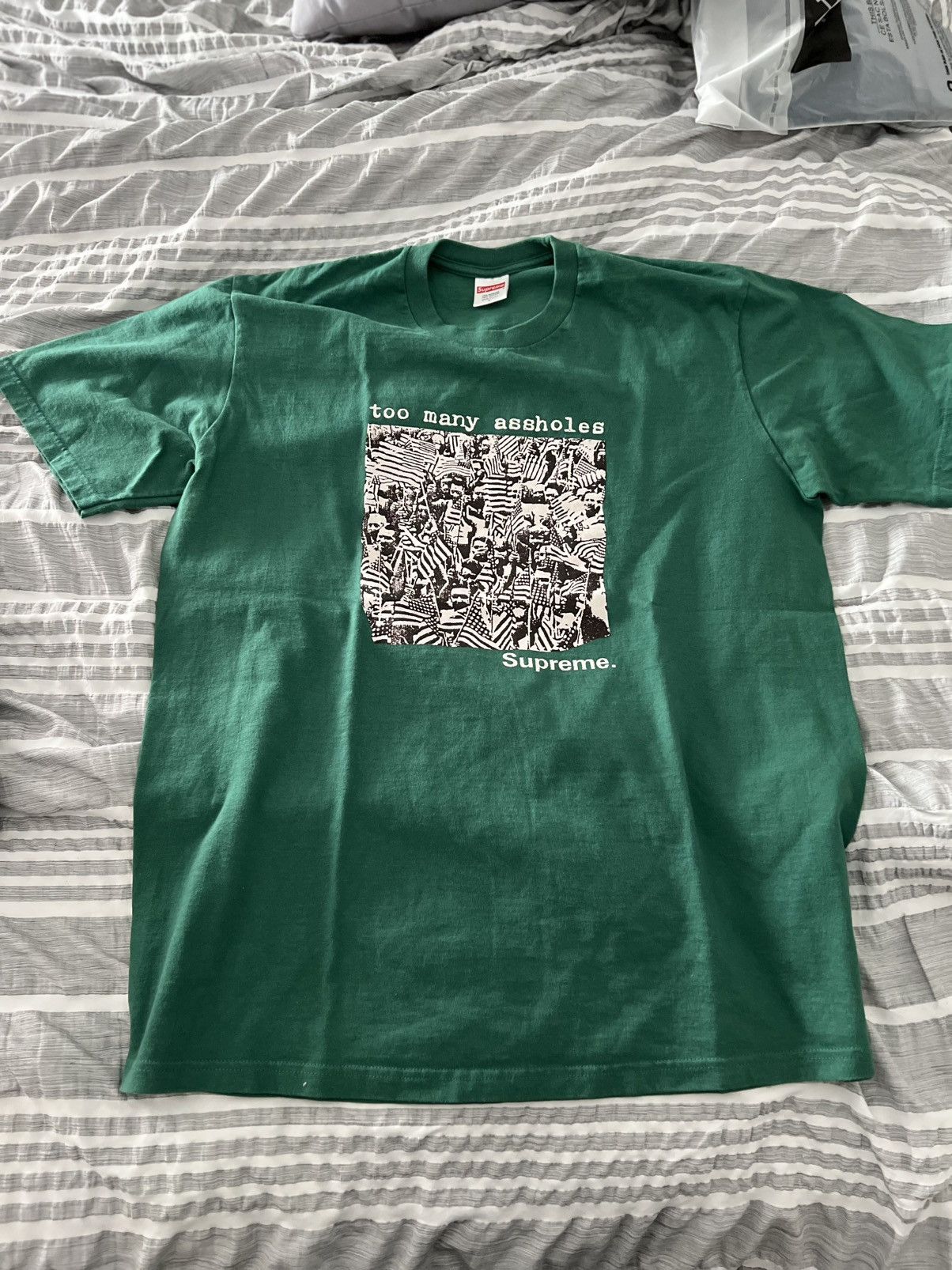 Supreme SUPREME New York WEIRDO DAVE “Too Many Aholes” T Shirt SS22 Size US M / EU 48-50 / 2 - 1 Thumbnail