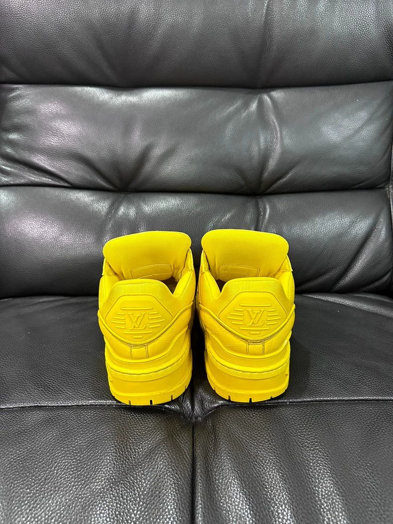 Louis Vuitton Louis Vuitton Trainer Maxi leather slip-resistant low-top Size US 7 / EU 40 - 3 Thumbnail