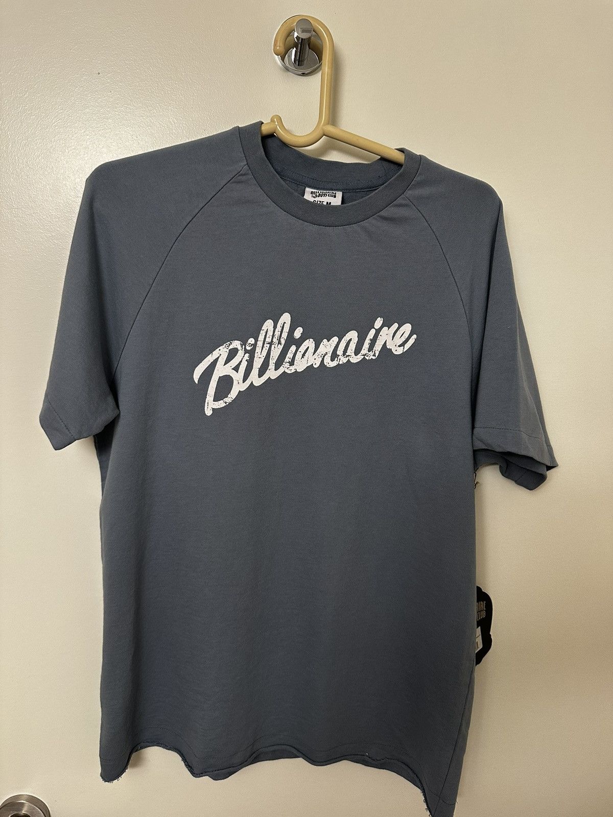 image of Billionaire Boys Club Blue Raglan Tee in Navy, Men's (Size Medium)