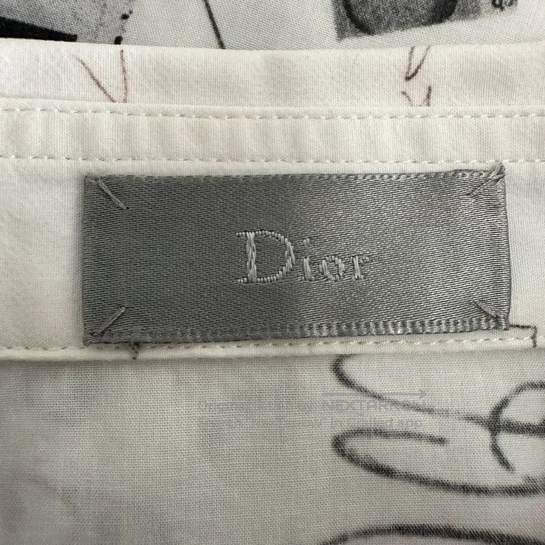 Dior Dior Size 37 Poster graffiti, pattern, embroidery, little b Size US XXS / EU 40 - 4 Thumbnail
