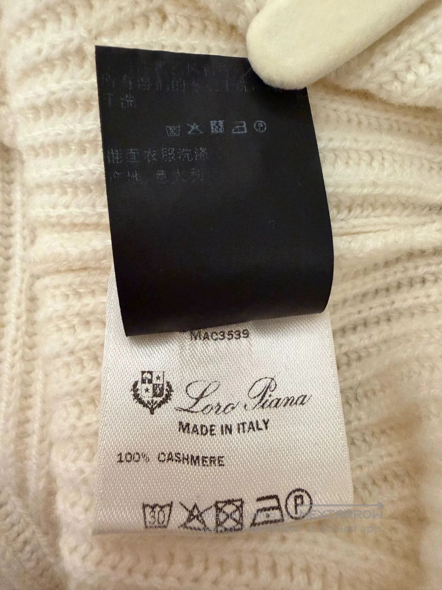 Loro Piana Loro Piana Ribbed Knit Sweater Size S. Size US S / EU 44-46 / 1 - 4 Thumbnail