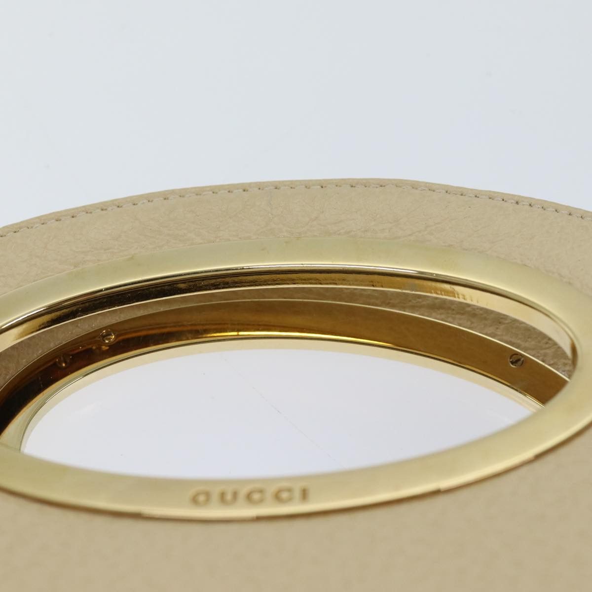 Gucci GUCCI Hand Bag Leather Beige 000 1553 000 1553 Size ONE SIZE - 6 Thumbnail