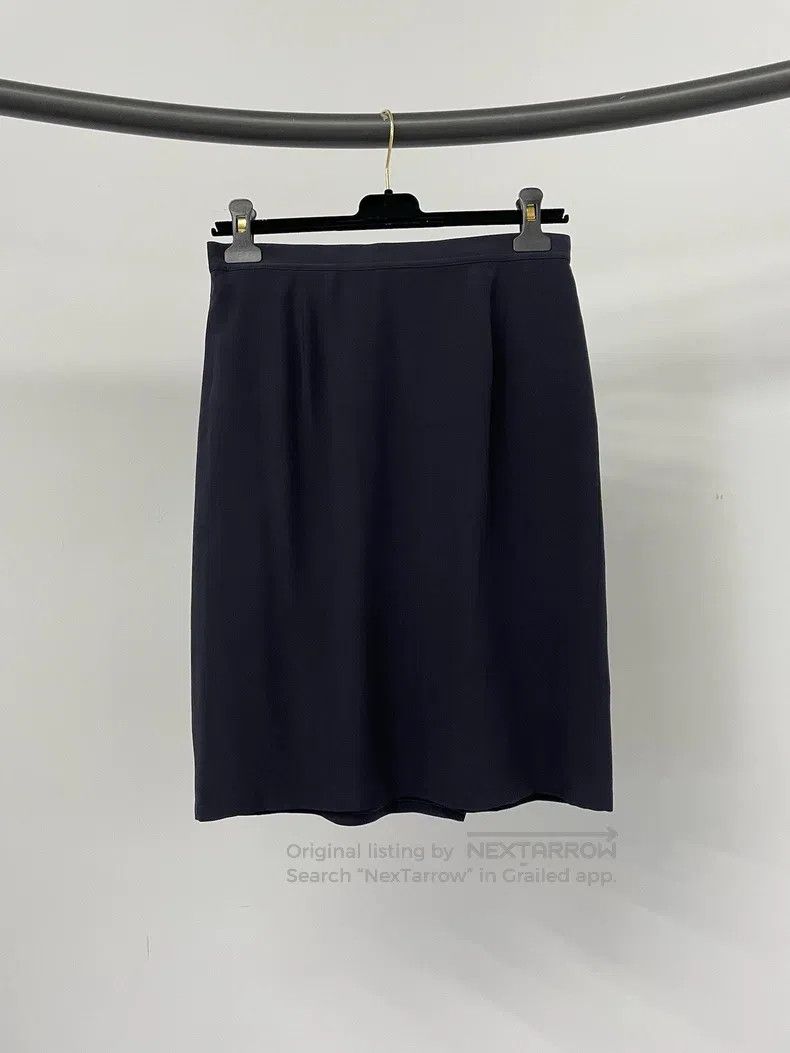 Hermes Hermes Silk midi skirt Size 24" / US 00 / IT 34 - 2 Thumbnail