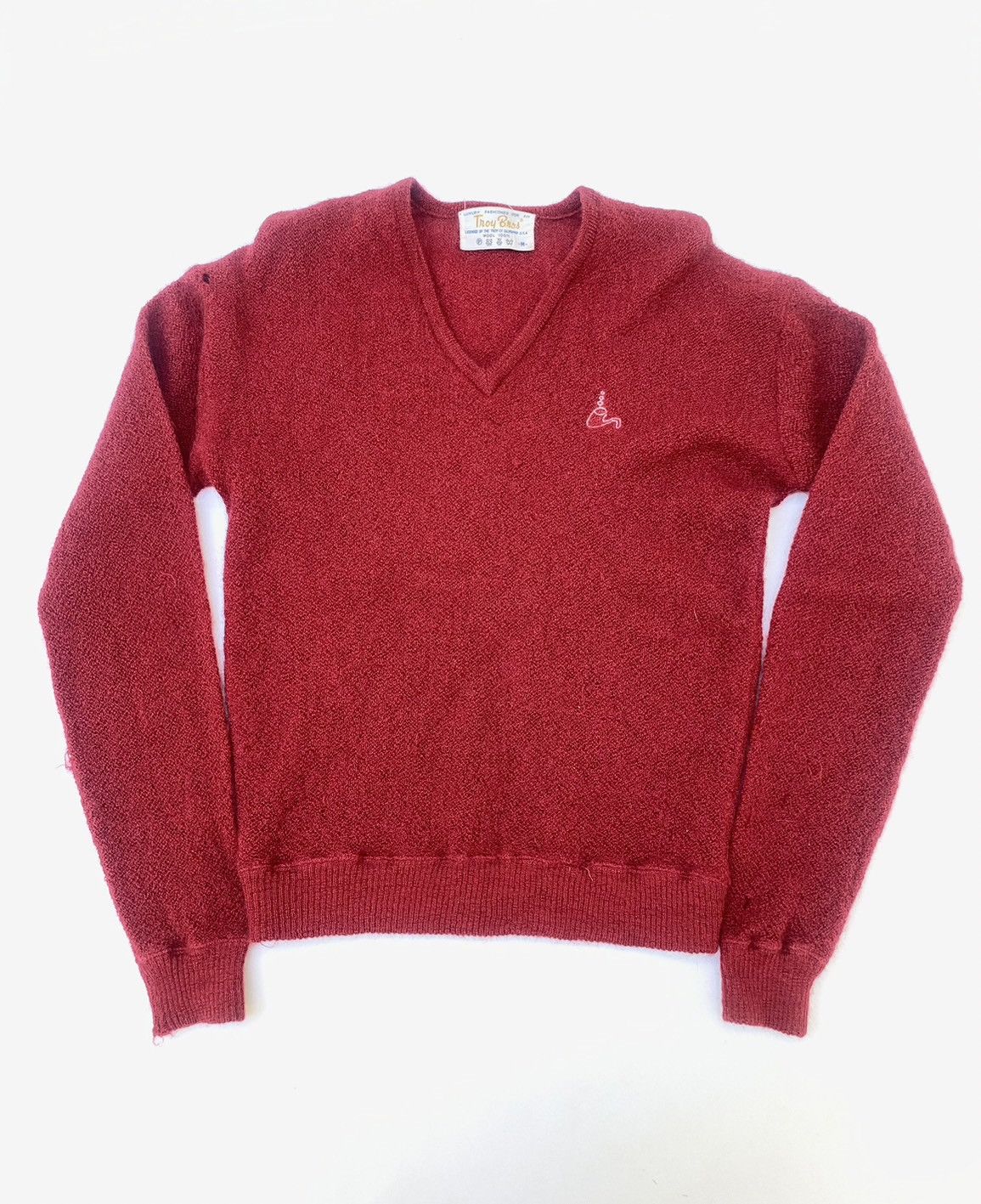 Designer × Vintage VINTAGE Troy Bros Wool Tee Size M / US 6-8 / IT 42-44 - 1 Thumbnail