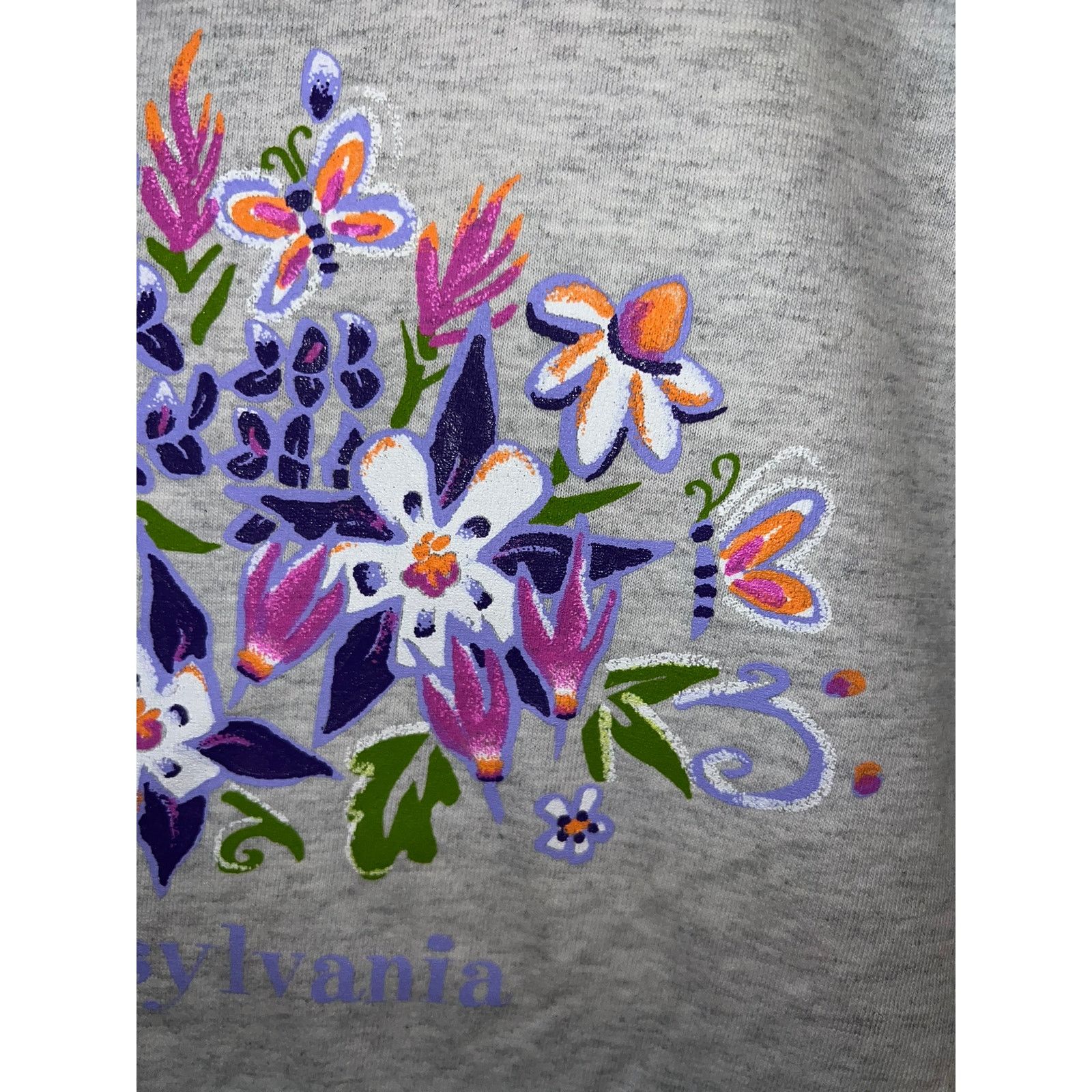 Vintage Vintage Pennsylvania Flower Shirt Gray Tee VTG 1999 XL Size US XL / EU 56 / 4 - 4 Thumbnail