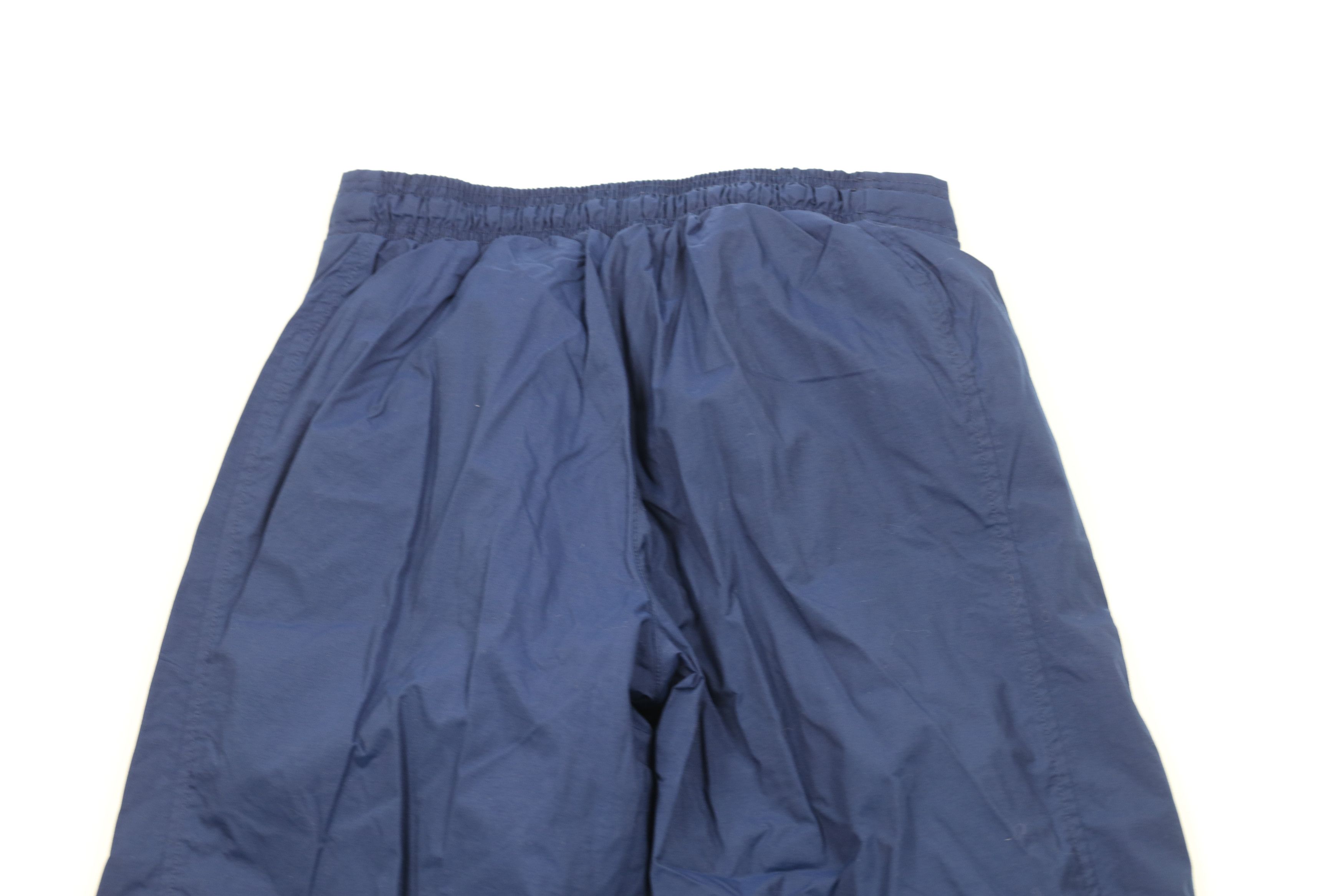 Adidas × Vintage Vintage Y2K 2000 Adidas Striped Wide Leg Windbreaker Pants Size 27" / US 4 / IT 40 - 10 Thumbnail