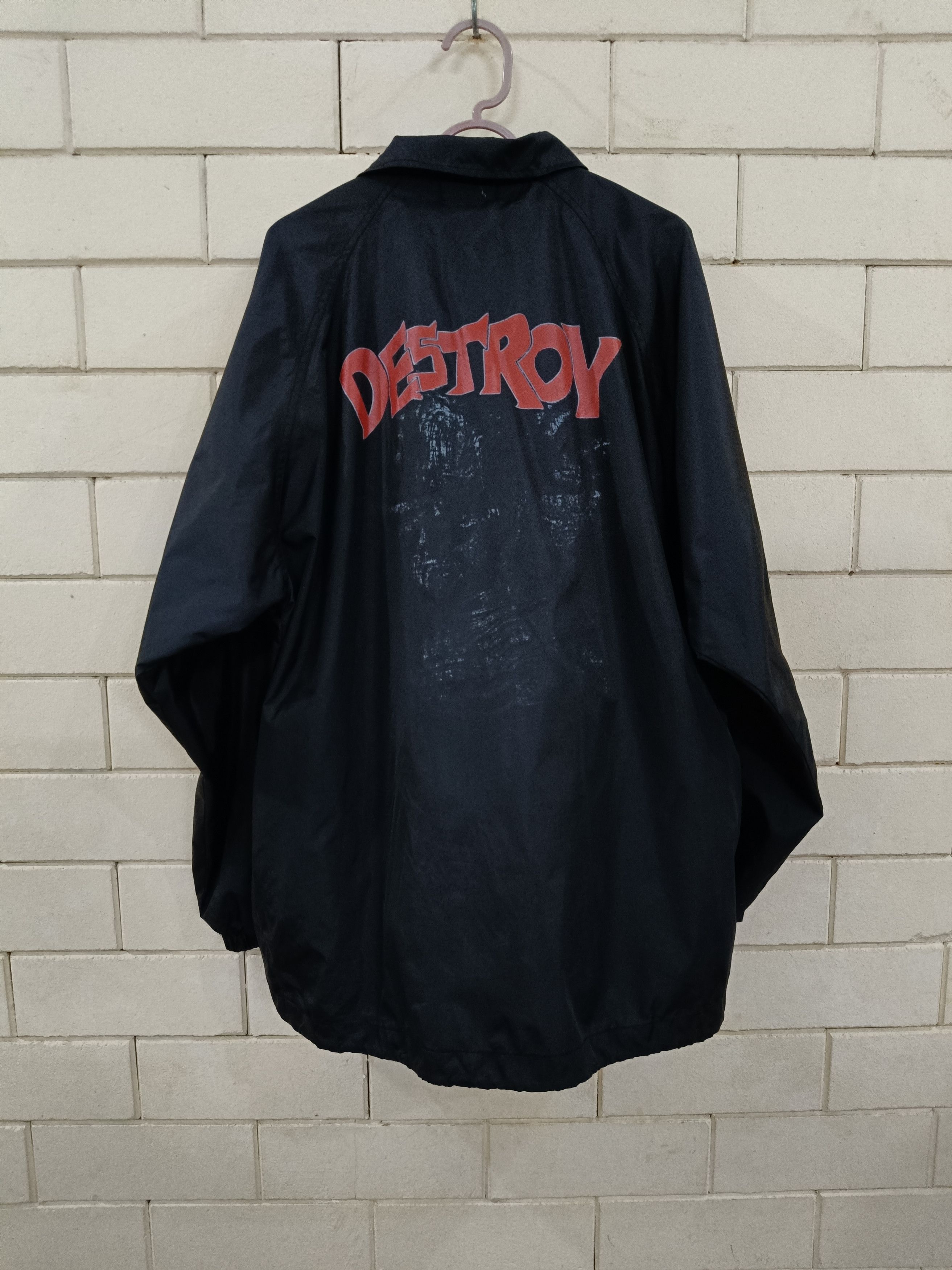 Punk and Yo × SOFTMACHINE Destroy American Punk Band Coach Nylon Jacket Size US M / EU 48-50 / 2 - 4 Thumbnail