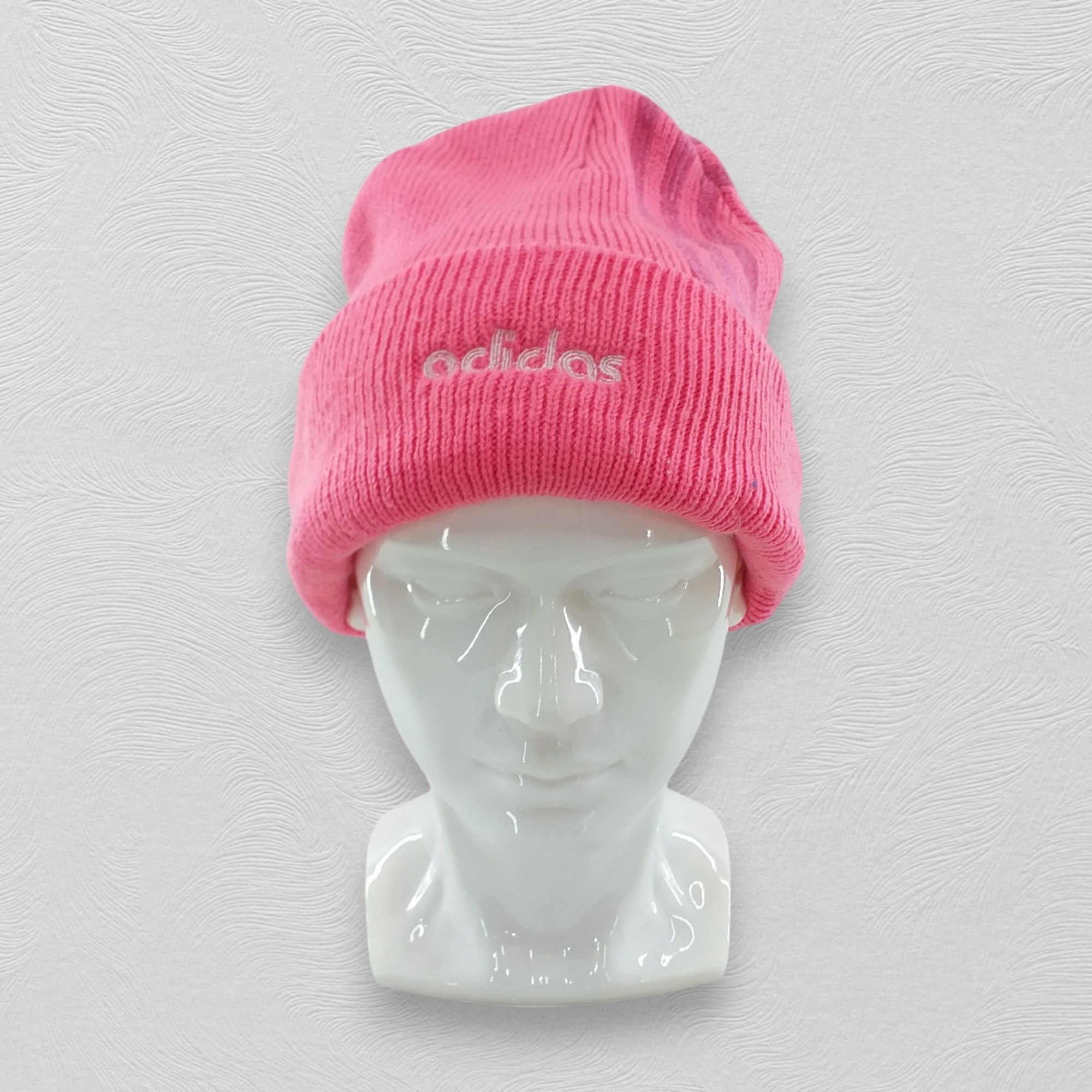 Vintage Adidas Spell Out Snow Cap Beanie Hat BN163