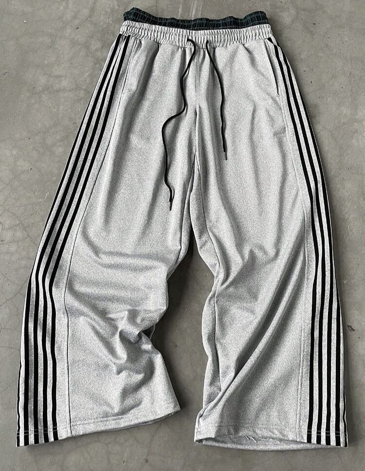 Other DRIP Wide Leg Stripe Y2K Sweatpants Size US 31 - 1 Thumbnail