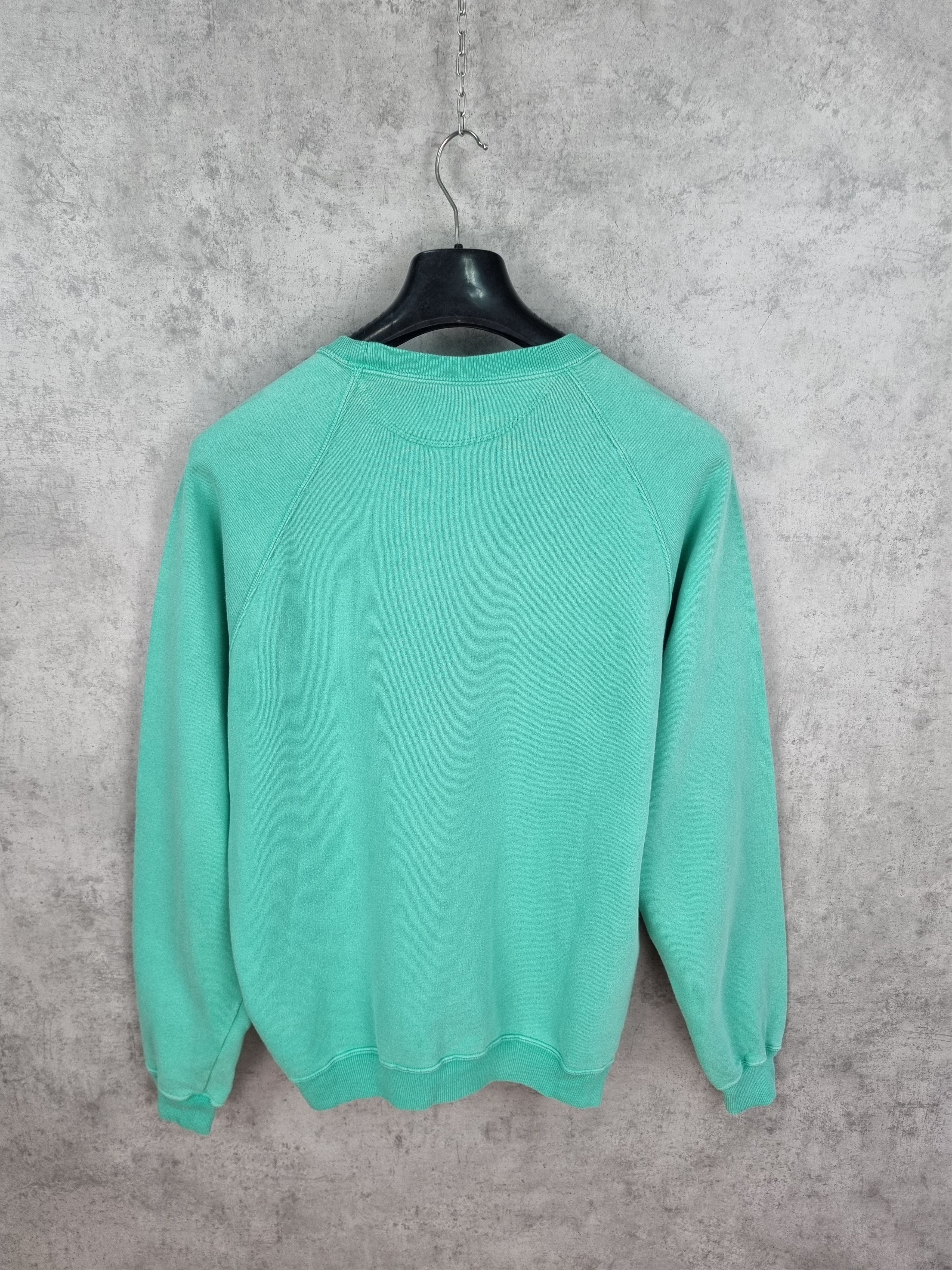 Valentino × Vintage 90s Valentino Big Logo Oversized Mint Sweatshirt Size US M / EU 48-50 / 2 - 10 Thumbnail