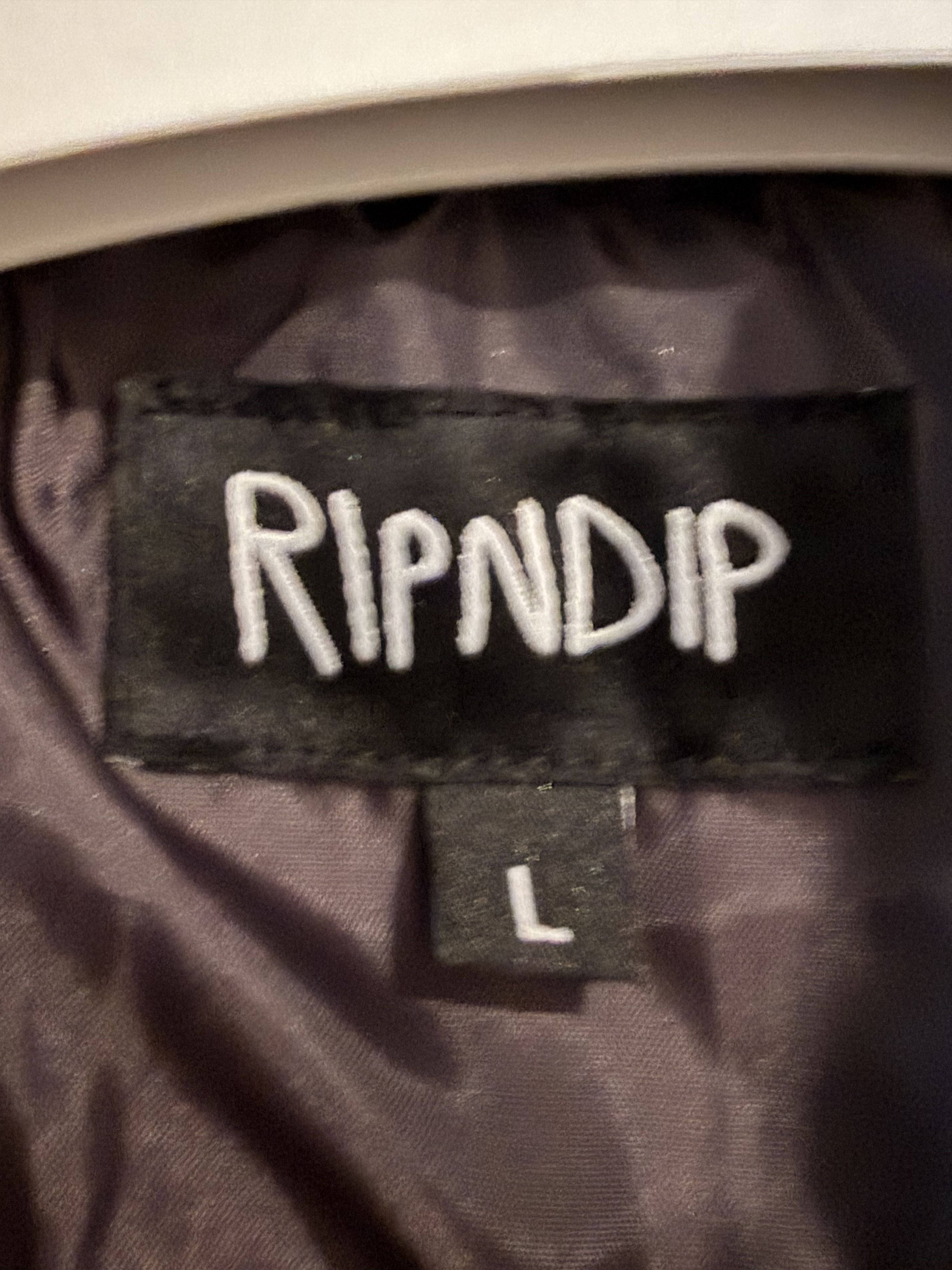 RIPNDIP Zip Up Waterproof Coat w/ Removable Hood Size US L / EU 52-54 / 3 - 2 Thumbnail