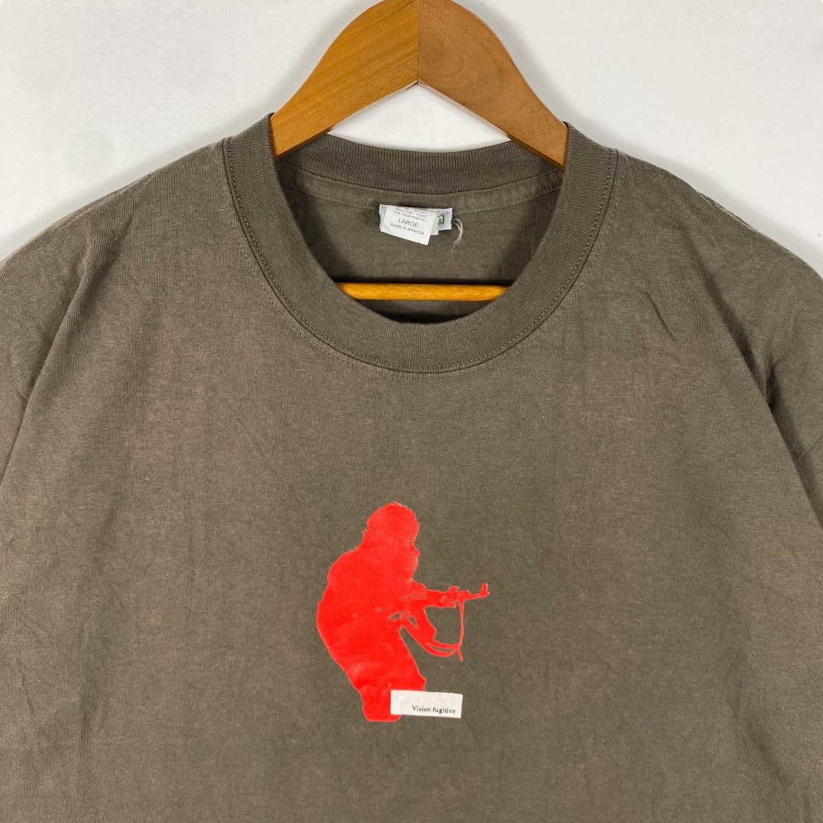 Vintage Vintage X-DREEM Fusion Fugitive Terror Tee Shirt Large Size Size US L / EU 52-54 / 3 - 2 Thumbnail