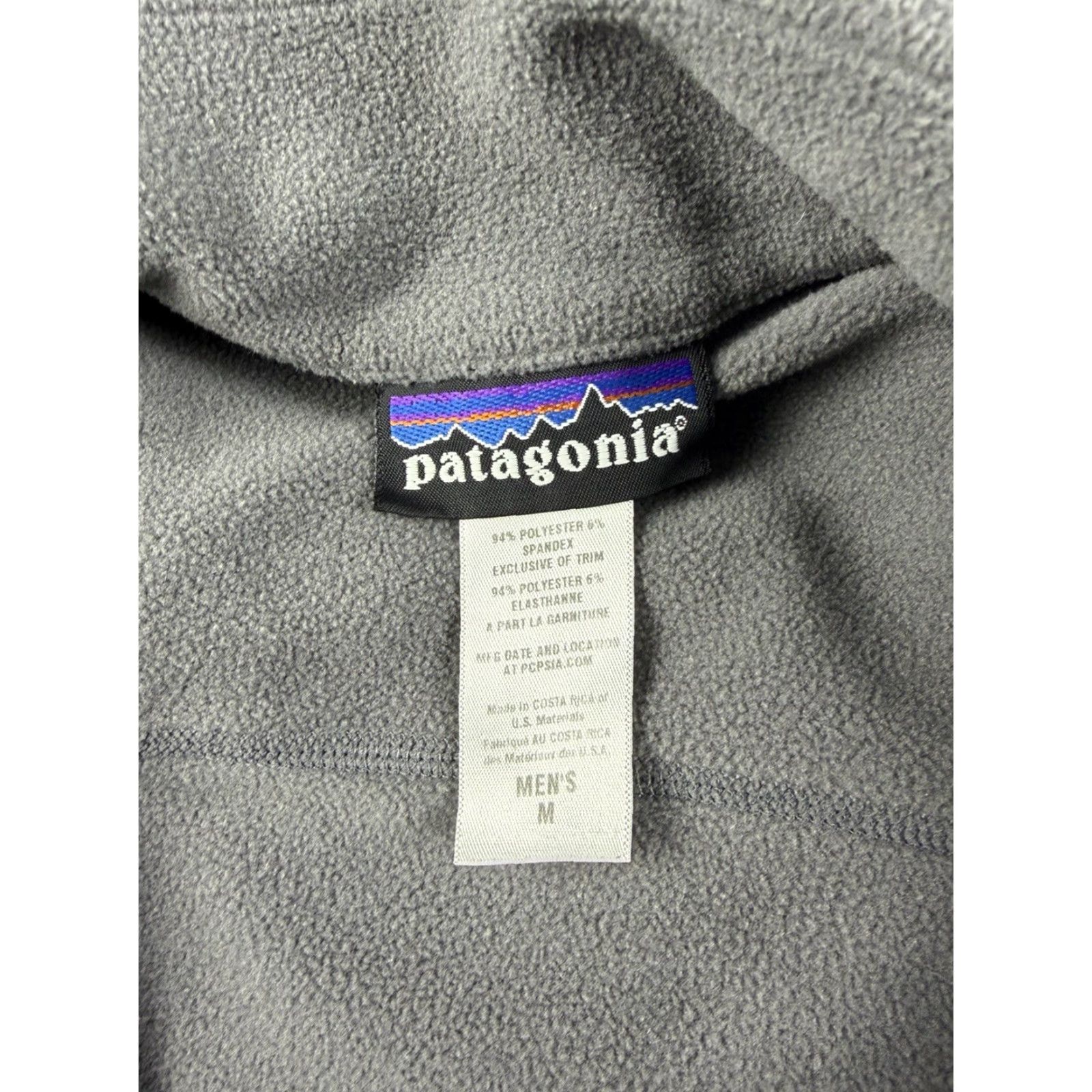 Patagonia Patagonia Jacket Men M Gray Full Zip Lightweight Fleece Polyester Outdoors Regular Mens Size US M / EU 48-50 / 2 - 5 Thumbnail
