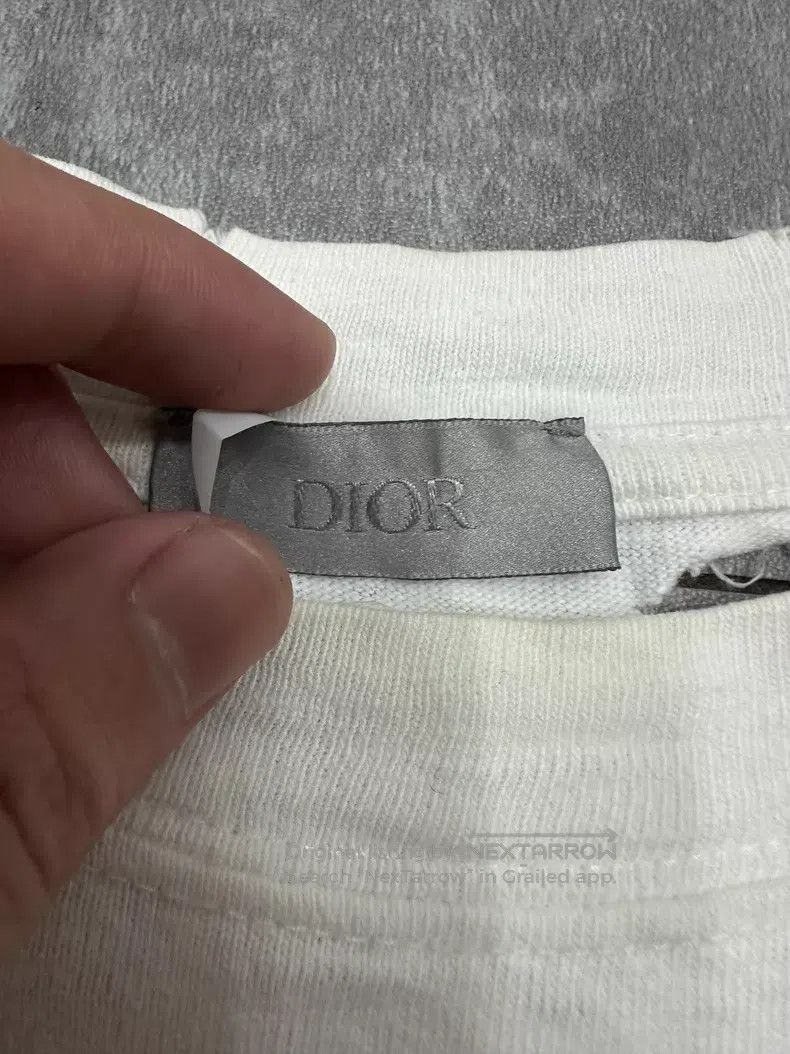 Dior Dior White old hole logo short-sleeved T-shirt Size US S / EU 44-46 / 1 - 4 Thumbnail