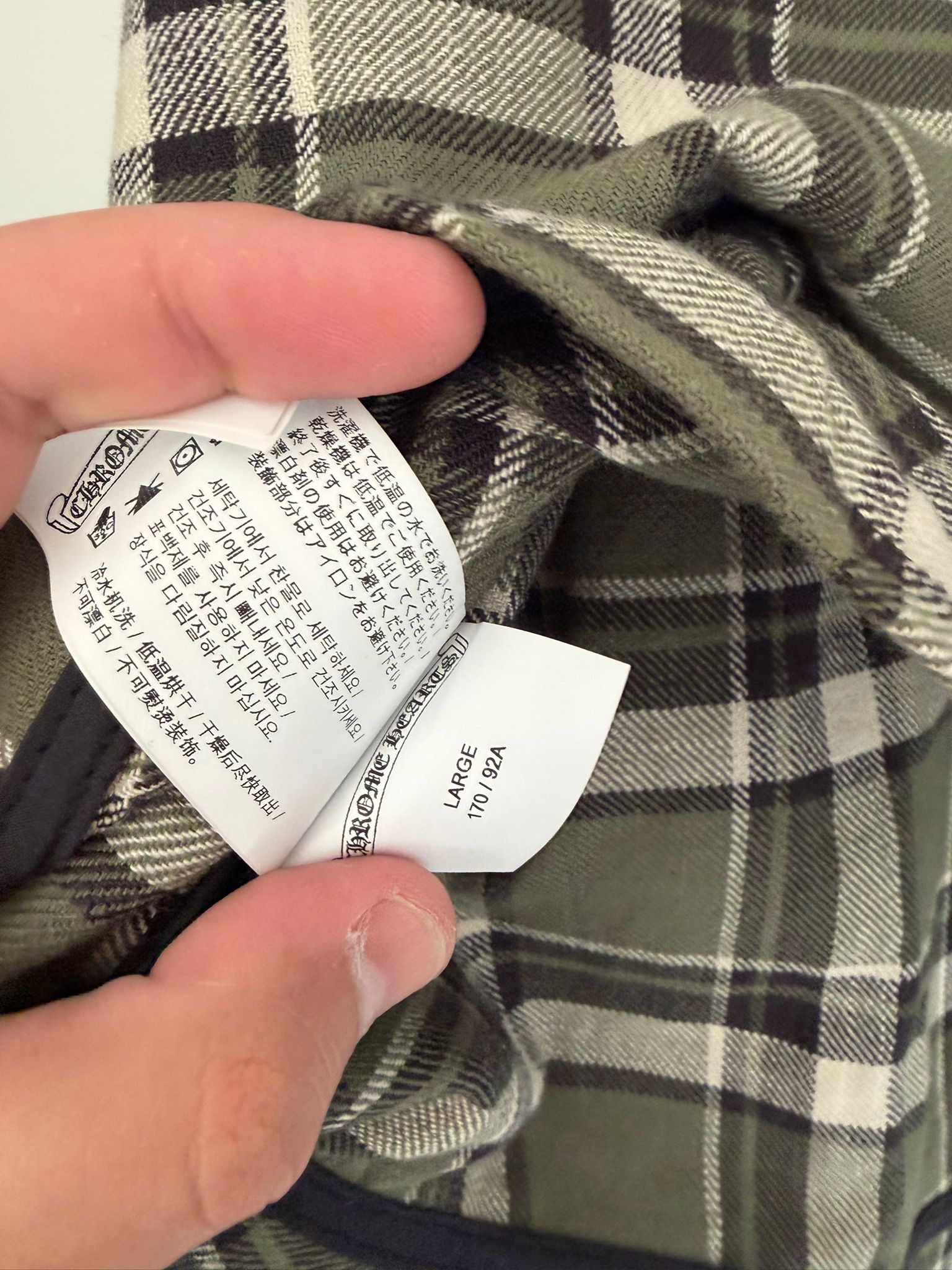 Chrome Hearts Chrome Hearts Flannel Green Size US L / EU 52-54 / 3 - 3 Thumbnail