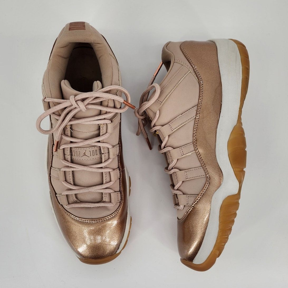 Nike Jordan 11 Retro Low Rose Gold Sneakers Women's Size 9.5 Size US 9.5 / IT 39.5 - 18 Thumbnail
