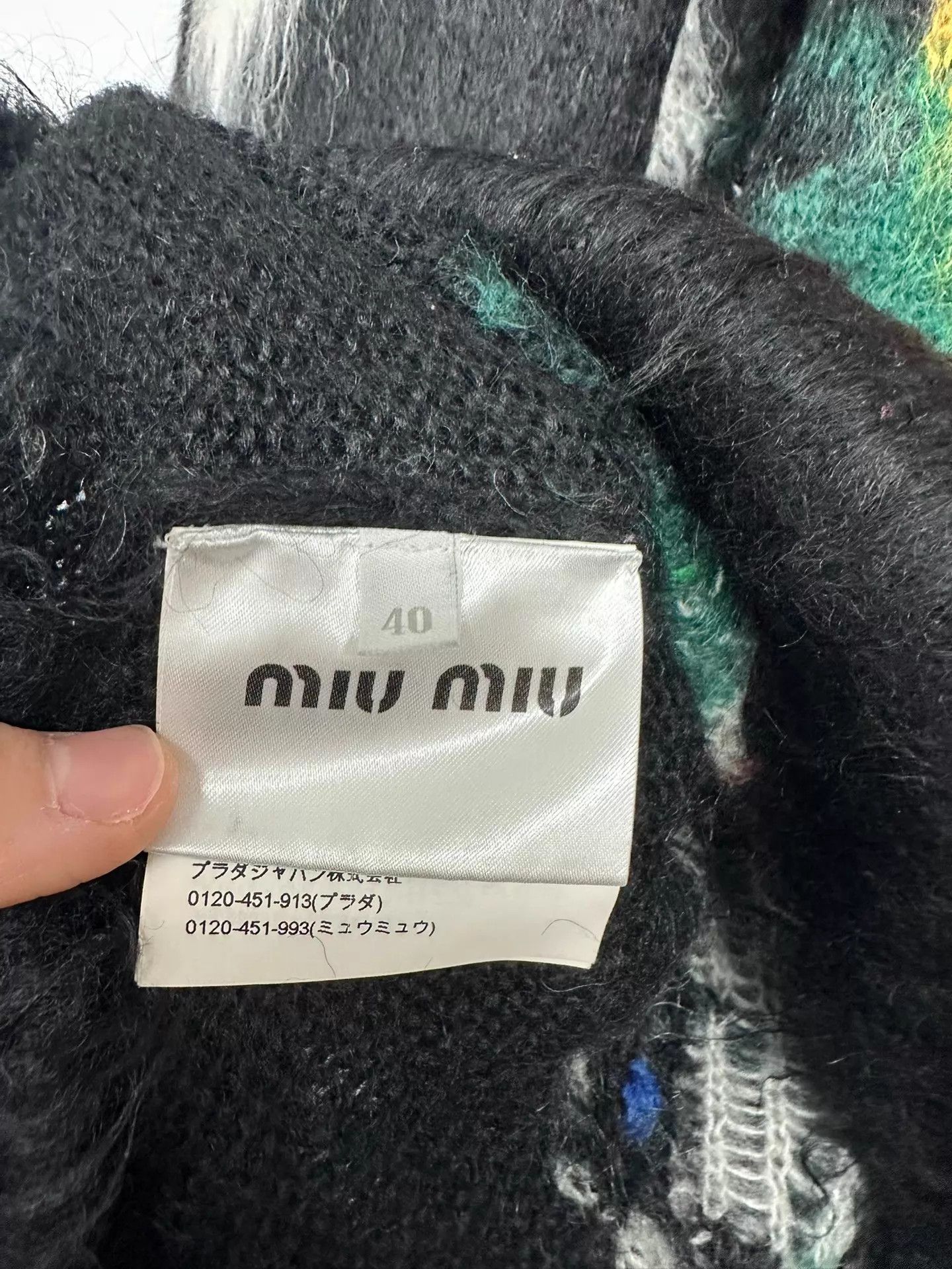 Miu Miu MIU MIU women's 40 sweater Size S / US 4 / IT 40 - 8 Thumbnail