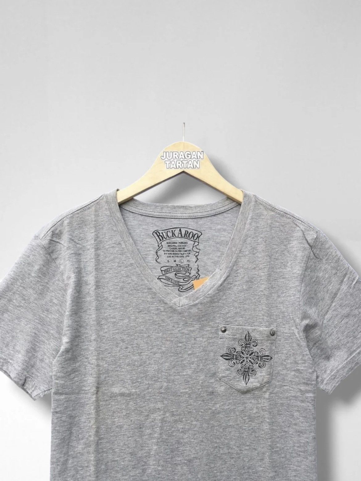 BUCKAROO BUCKARO T-SHIRT NOT CHROME HEARTS Size US M / EU 48-50 / 2 - 4 Thumbnail