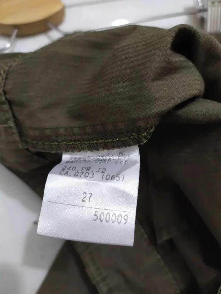 DKNY Rare DKNY Cargo Pants Straps Low Rise Nice Design Pants Size 27" / US 4 / IT 40 - 9 Thumbnail