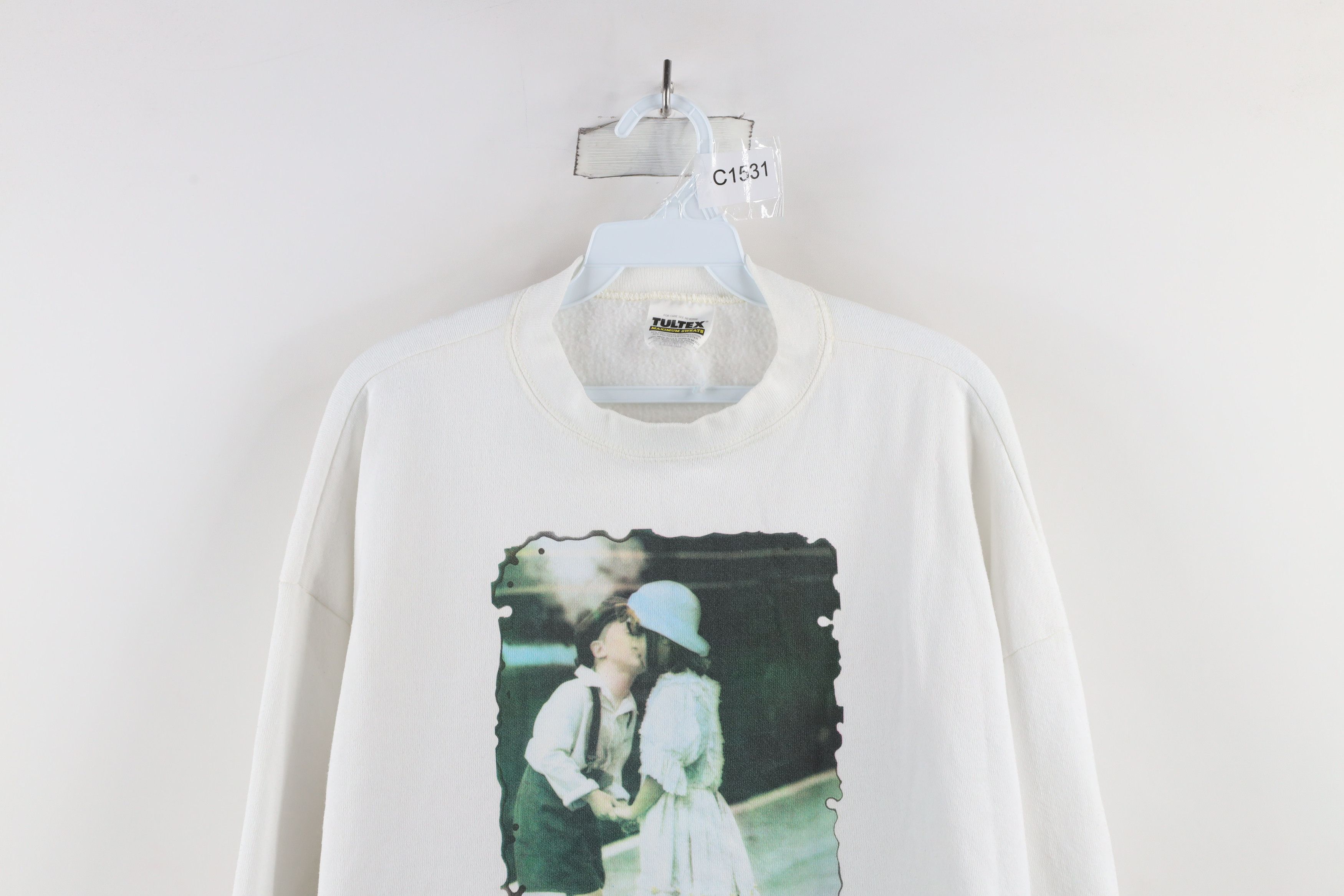 Vintage Vintage 90s Streetwear Kidding Goodbye Kids War Sweatshirt Size XL / US 12-14 / IT 48-50 - 3 Thumbnail