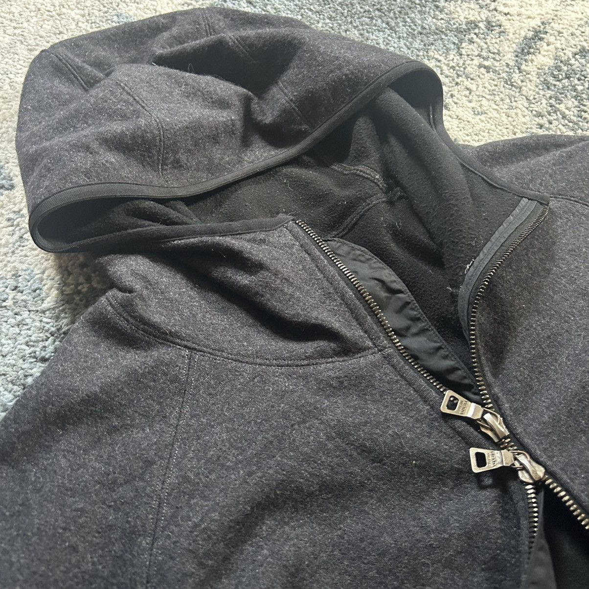 Prada Y2K MiUCCiA PRADA SPORT LiNEA ROSSA RiRi FULL ZiP ANTHRACiTE Size US L / EU 52-54 / 3 - 14 Thumbnail