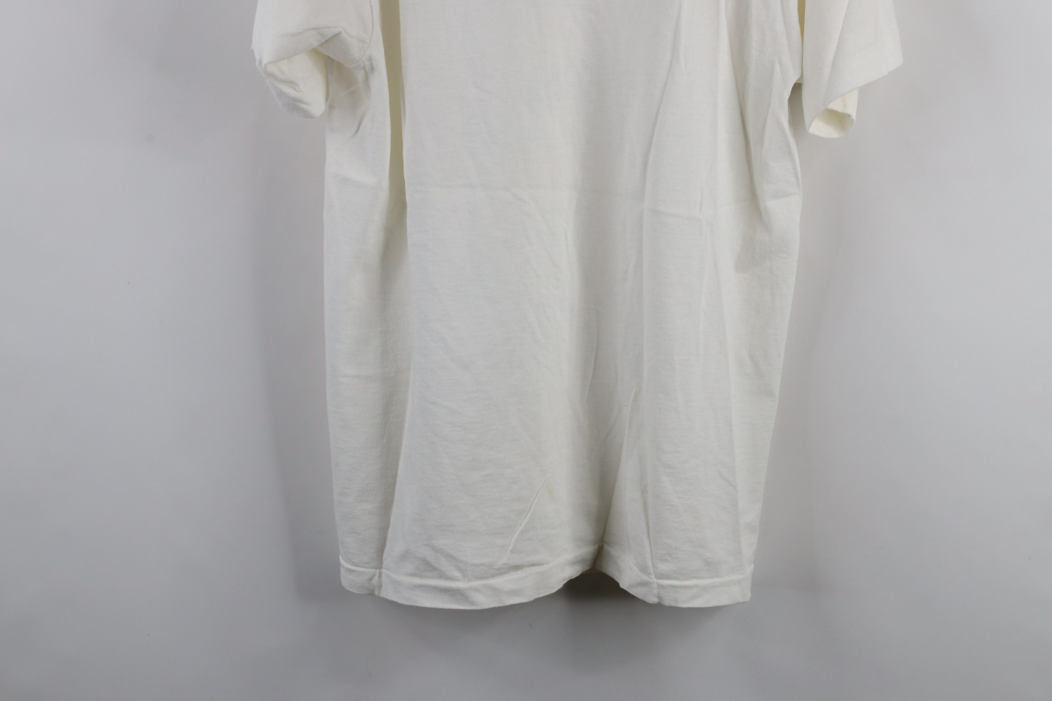 Vintage Vintage 90s Morning Person Short Sleeve V-Neck T-Shirt USA Size US L / EU 52-54 / 3 - 11 Thumbnail