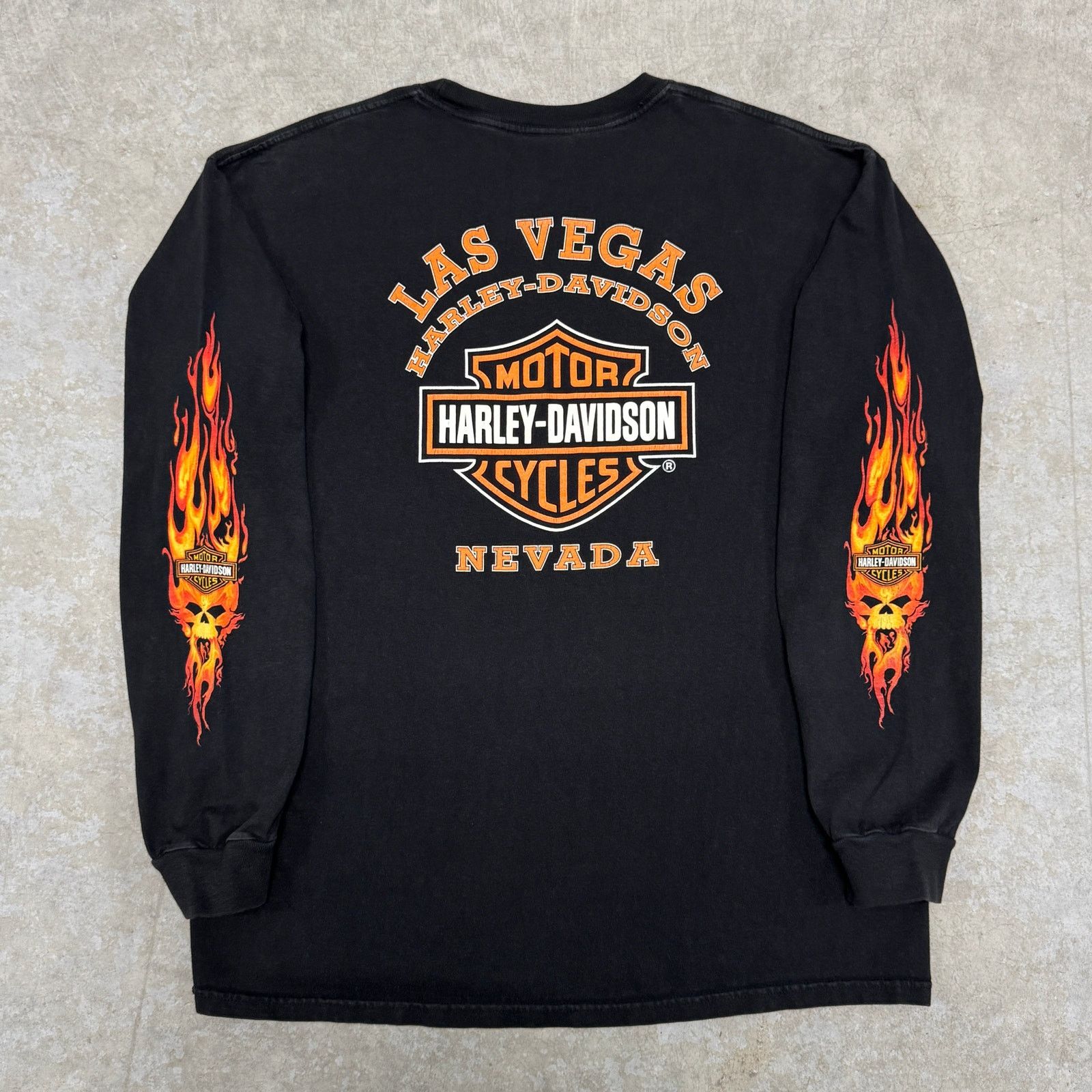 Harley Davidson 2002 Harley Davidson Las Vegas Longsleeve Size US XL / EU 56 / 4 - 2 Thumbnail