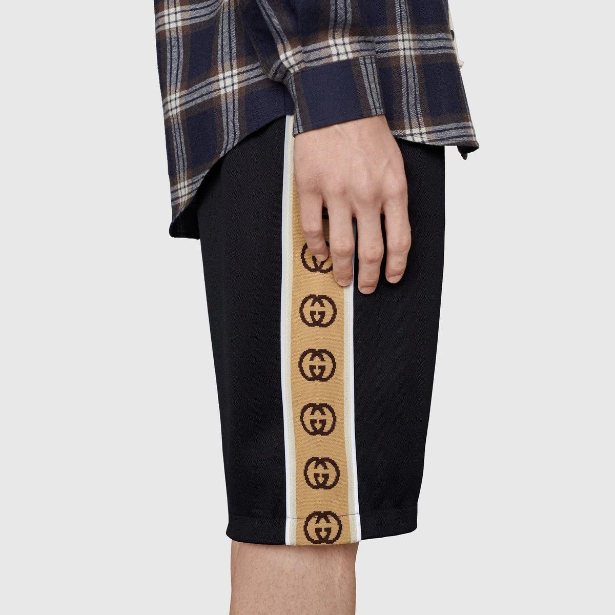 Gucci o1s1wg110925 Technical Jersey Shorts in Multicolor Size US 28 / EU 44 - 5 Thumbnail
