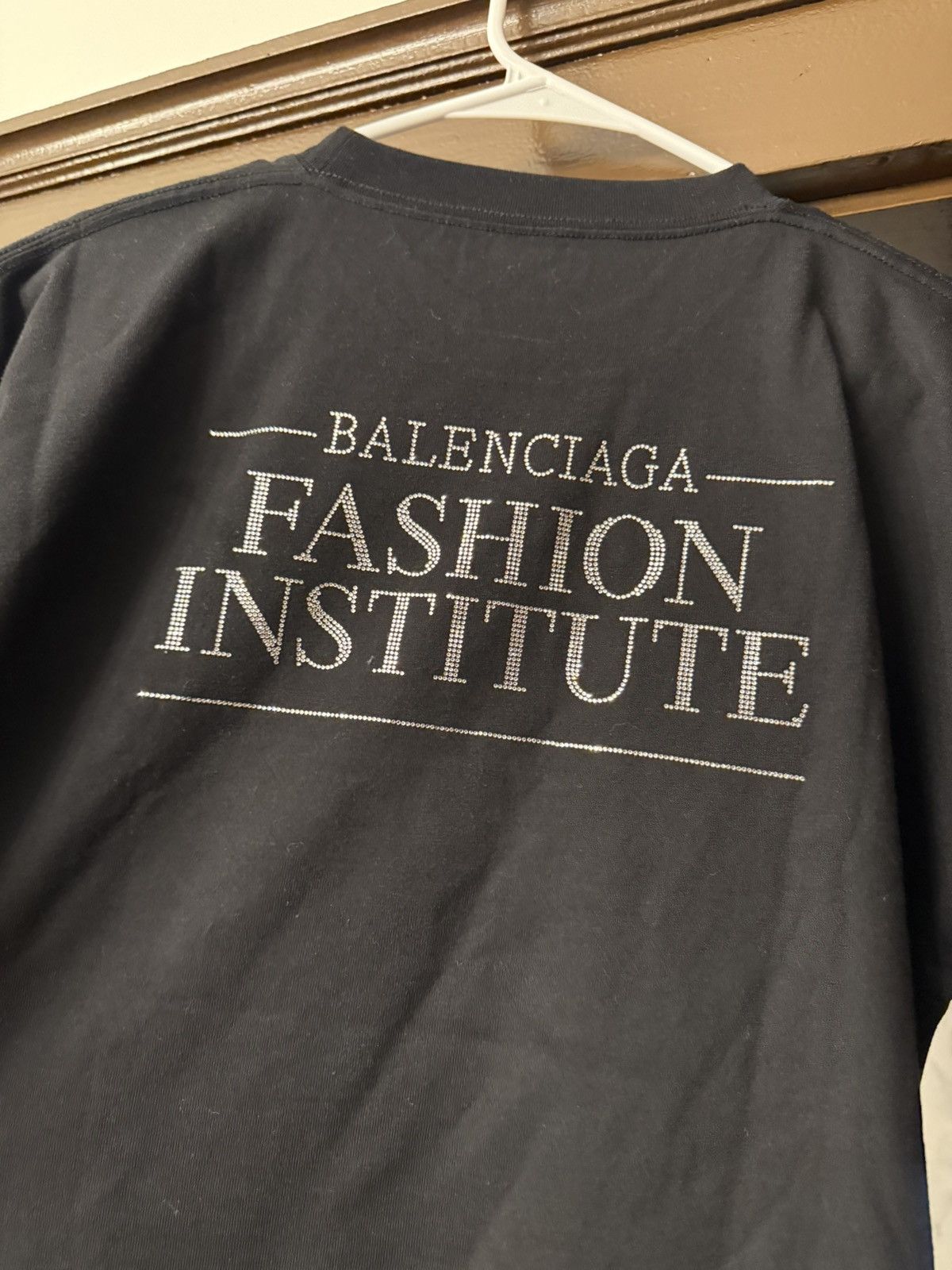 Balenciaga Balenciaga Fashion Institute Rhinestone Size Small Size US S / EU 44-46 / 1 - 6 Thumbnail