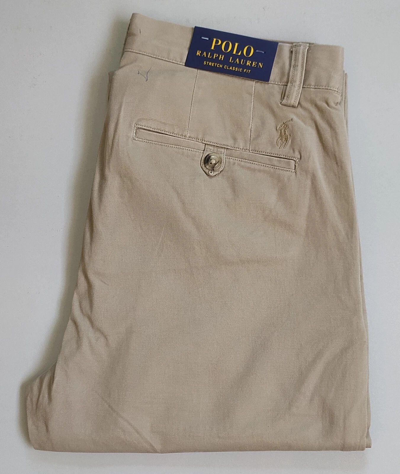 Polo Ralph Lauren Polo Ralph Lauren Stretch Classic Fit Chino Pant T 0130 Size US 30 / EU 46 - 1 Thumbnail