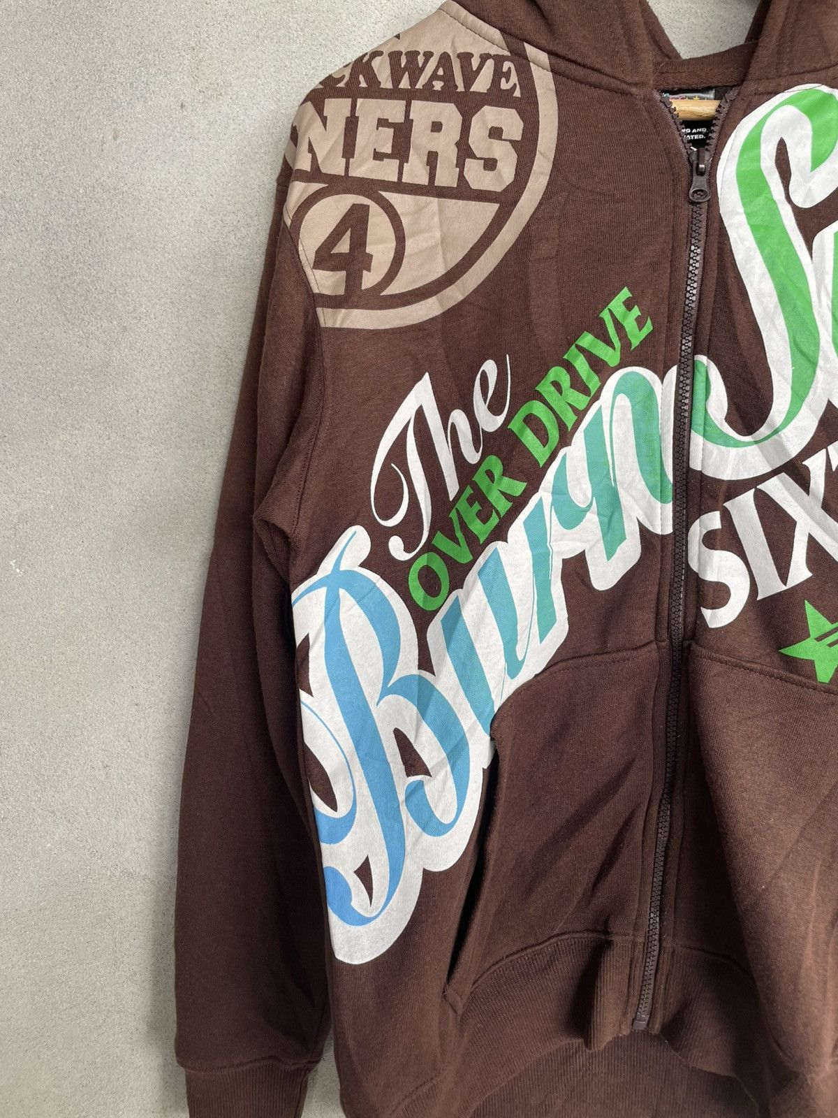 Other Vintage Y2K Surf Oblo Brown Hoodie Size US M / EU 48-50 / 2 - 3 Thumbnail
