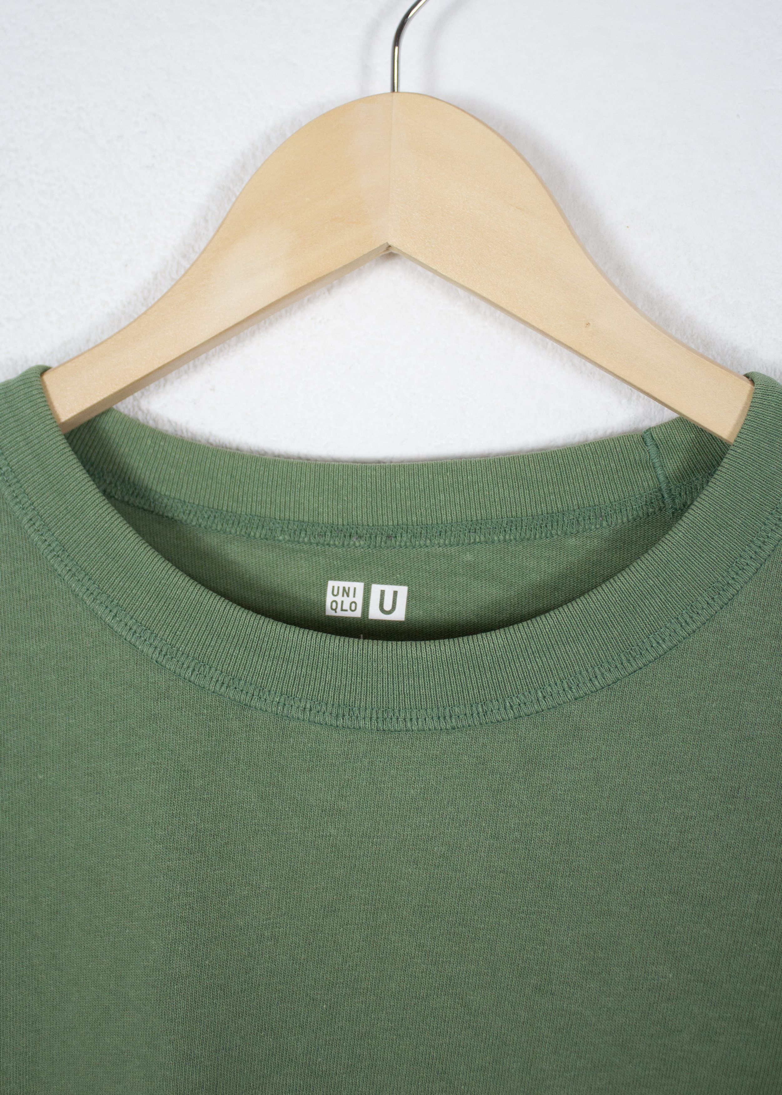 Christophe Lemaire × Lemaire × Uniqlo Uniqlo by Christophe Lemaire Green T-Shirt Tee L Size US L / EU 52-54 / 3 - 2 Thumbnail