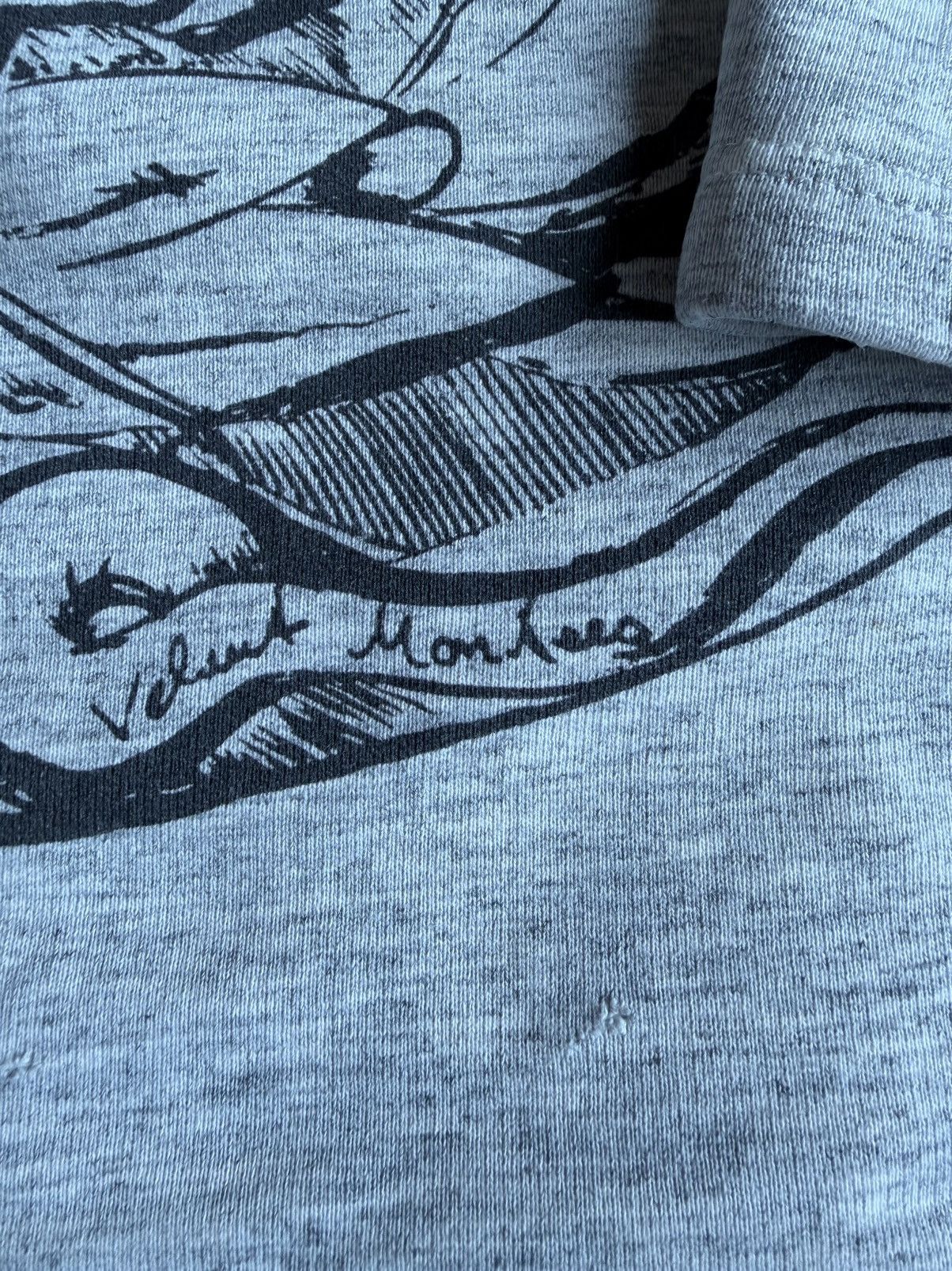 Walter Van Beirendonck Vtg 1990‘s Velvet Monkees Cult Rave Techno Sweater Size US L / EU 52-54 / 3 - 13 Thumbnail